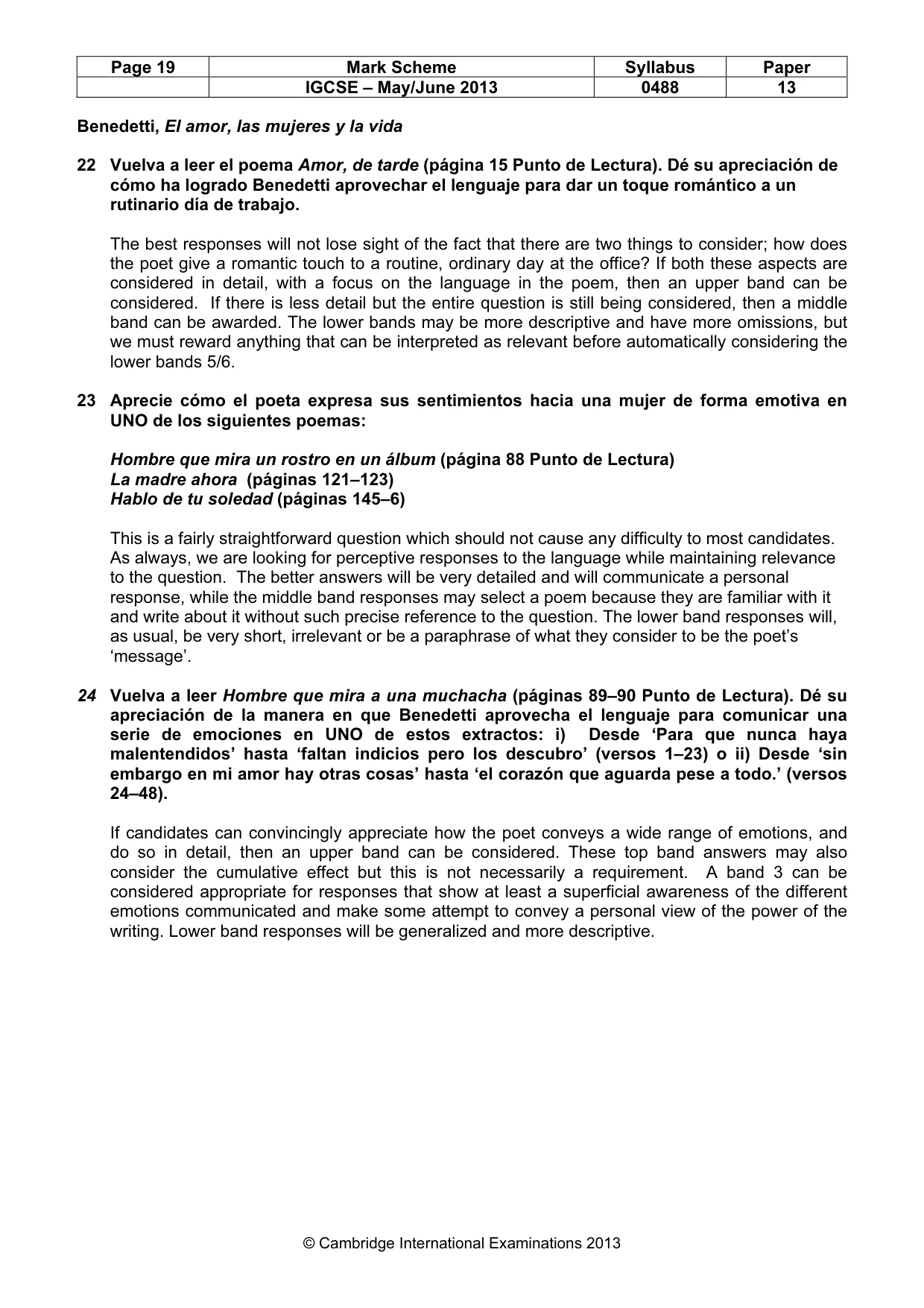 Mark scheme, page 19 of 19