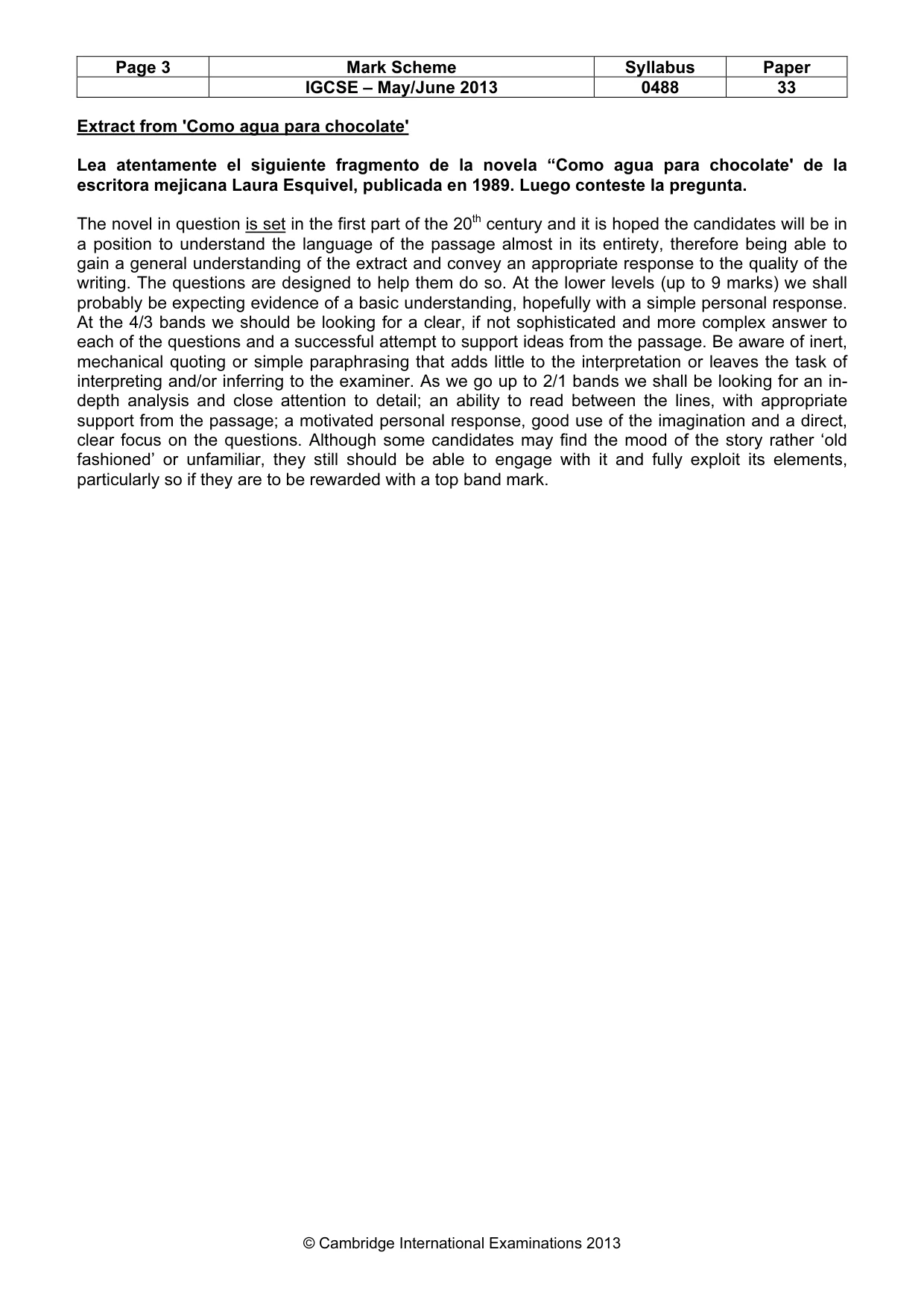Mark scheme, page 3 of 7