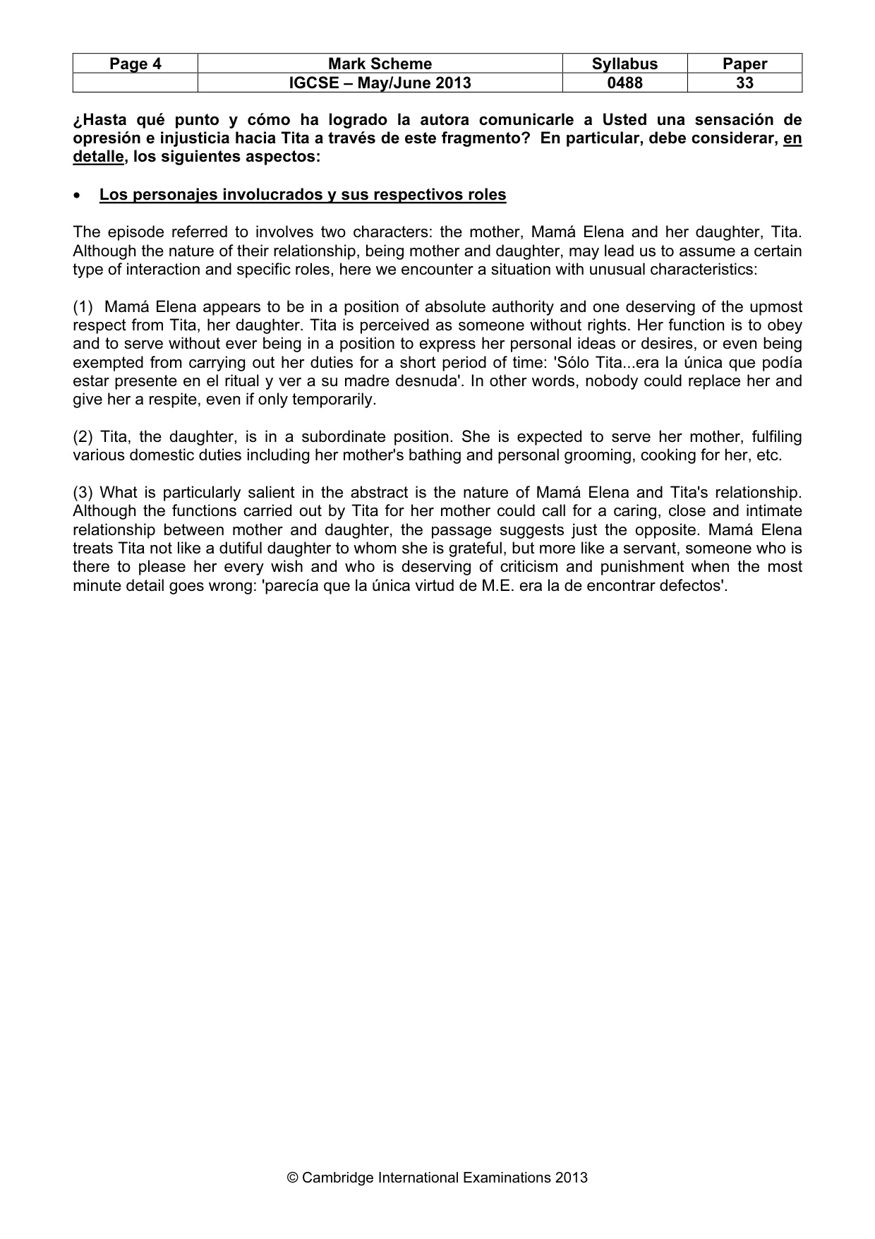 Mark scheme, page 4 of 7