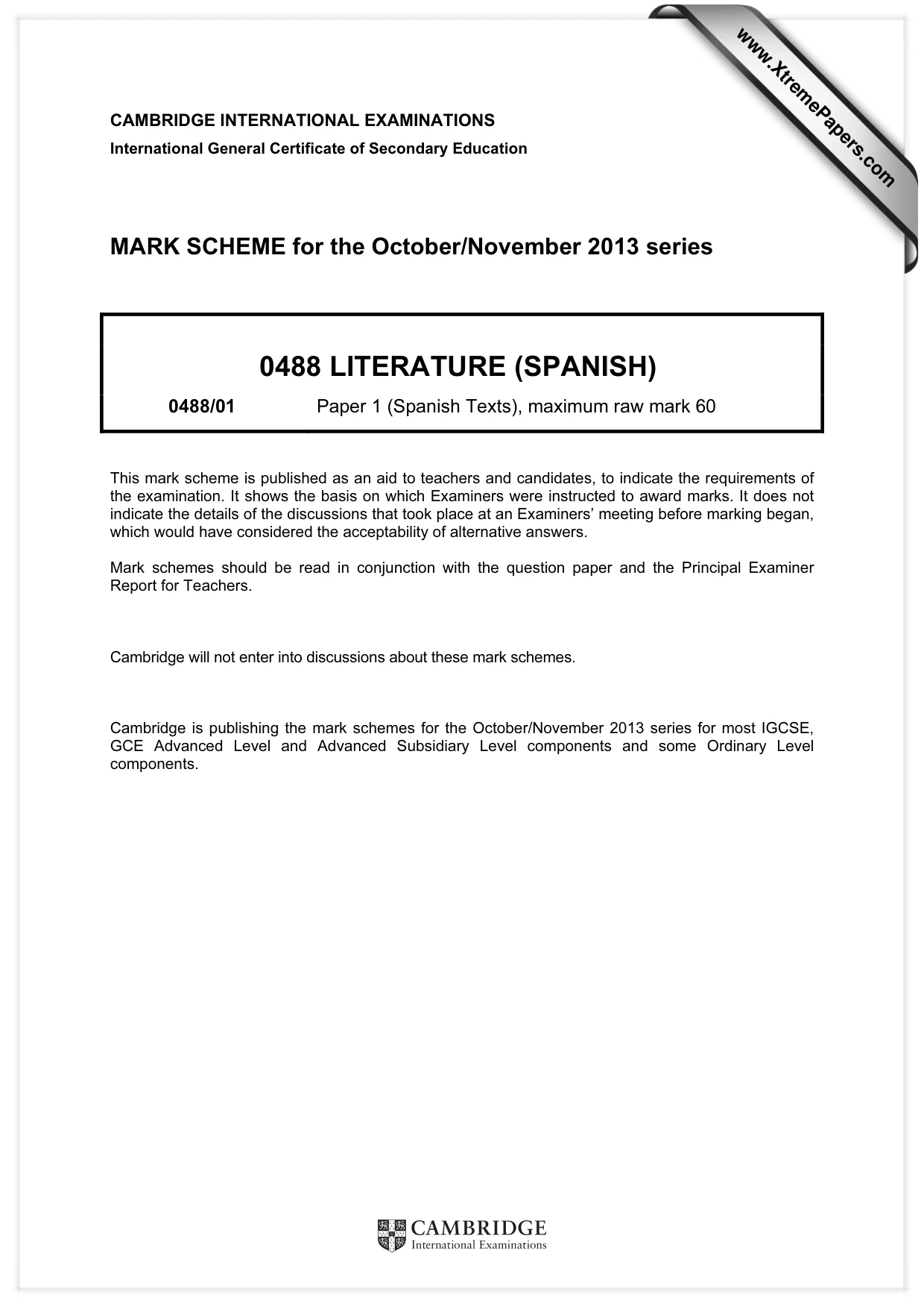 Mark scheme, page 1 of 16