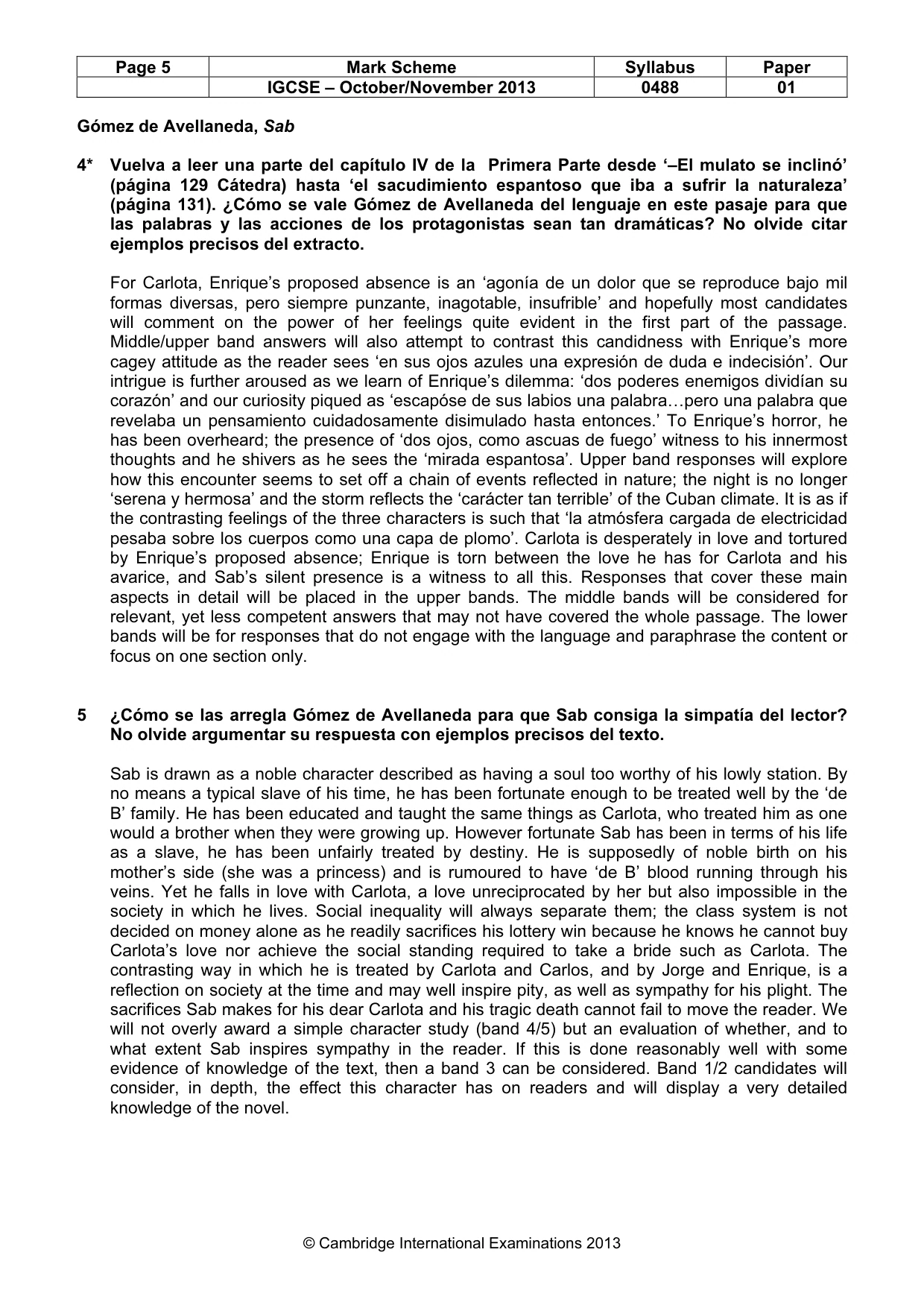 Mark scheme, page 5 of 16