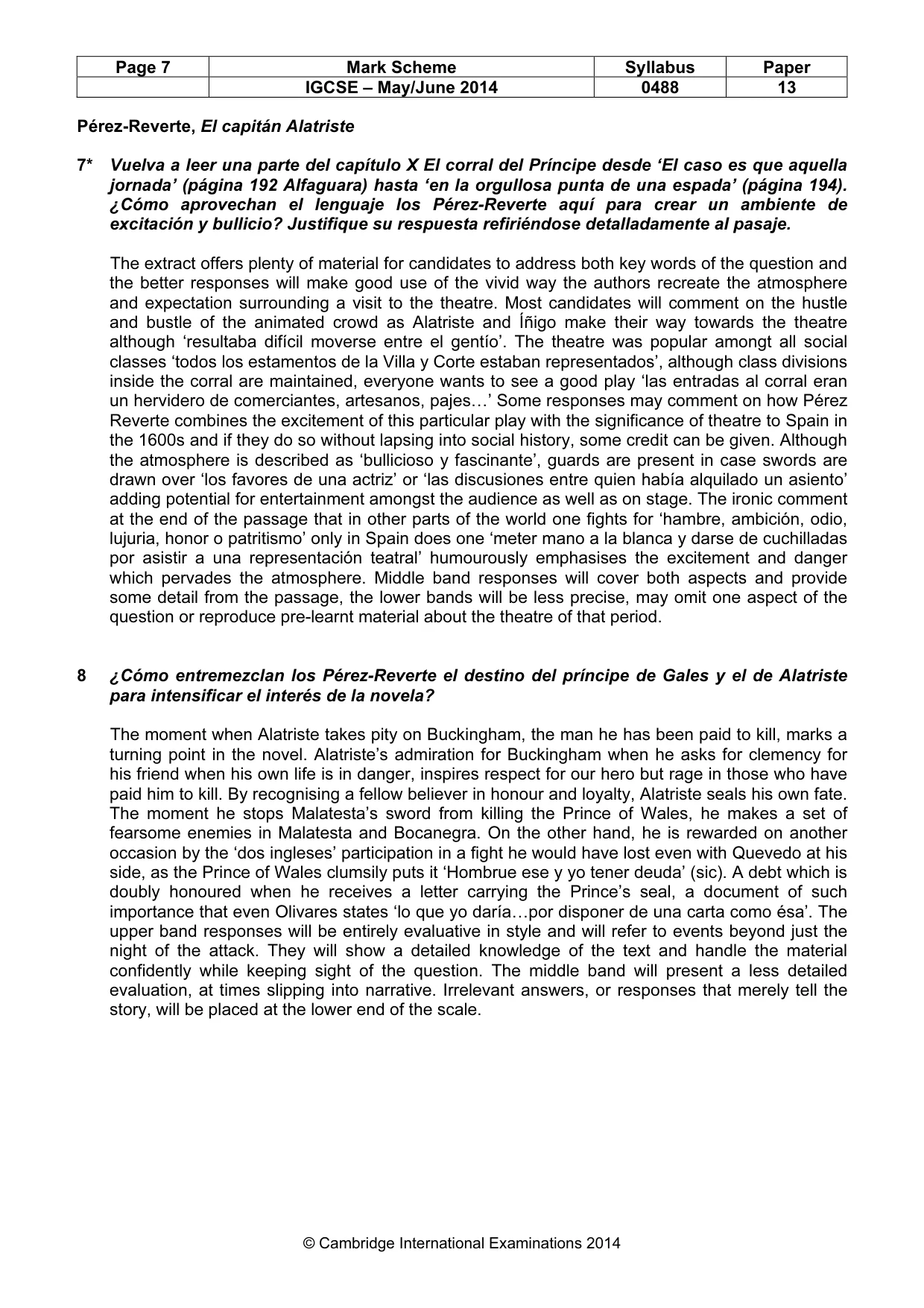 Mark scheme, page 7 of 15