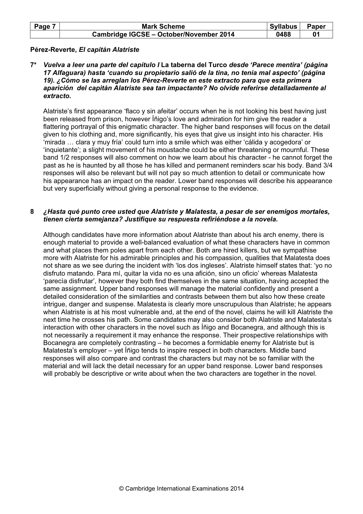 Mark scheme, page 7 of 17