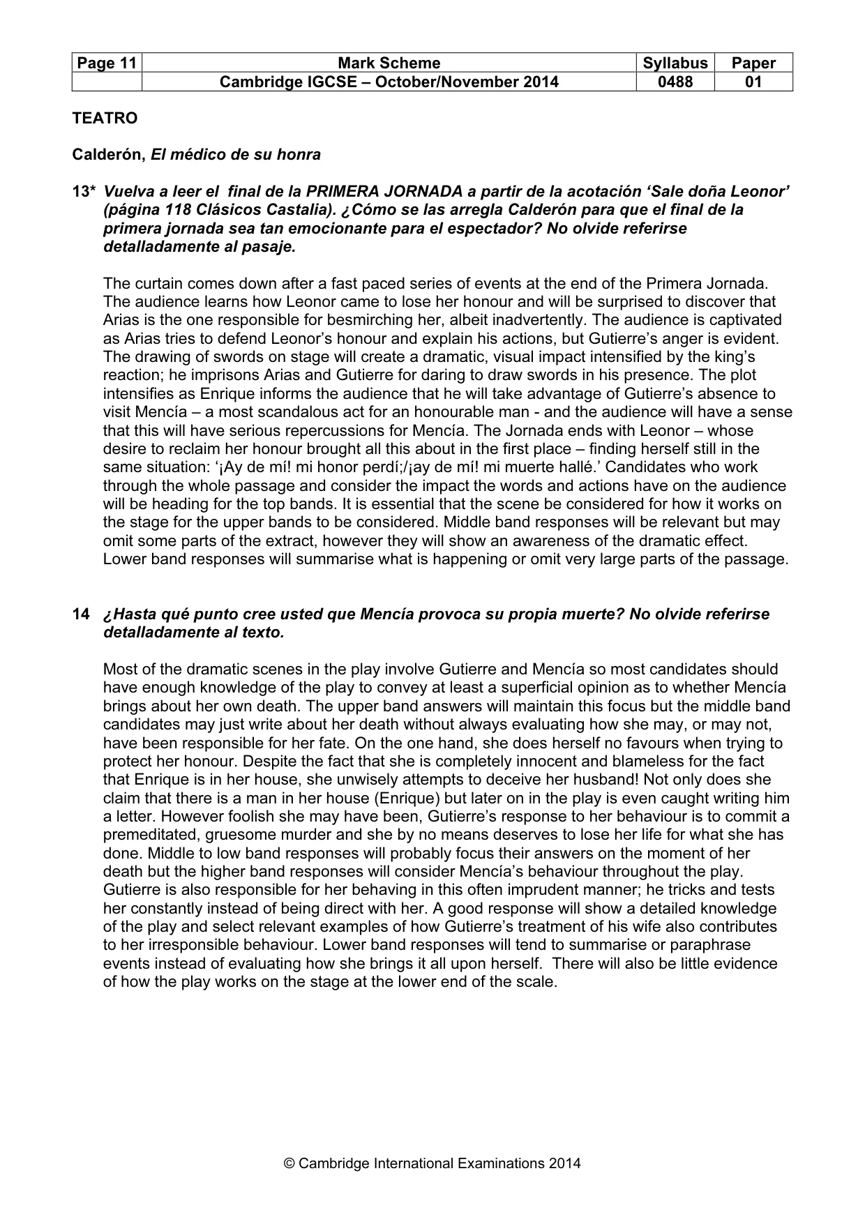 Mark scheme, page 11 of 17