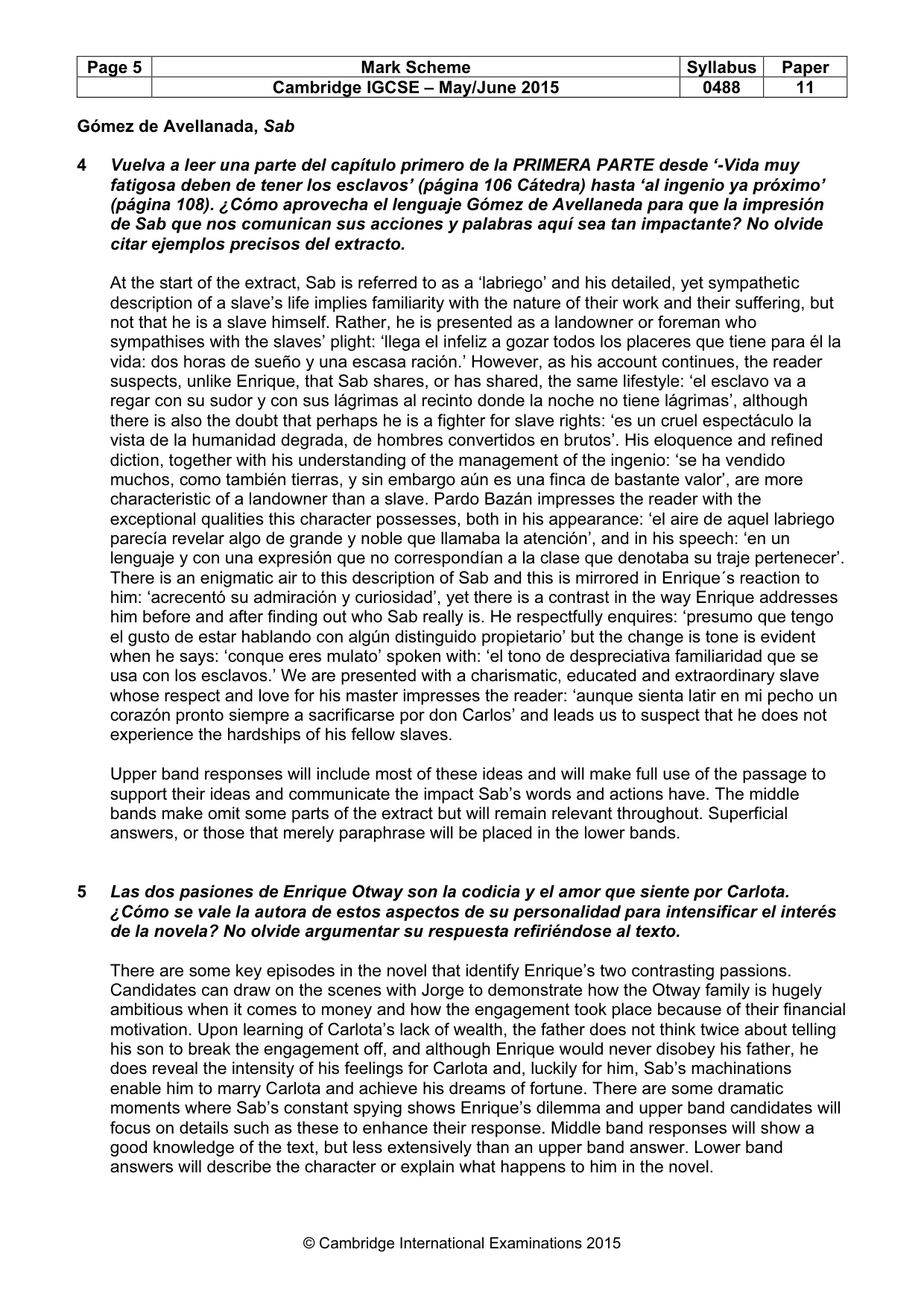 Mark scheme, page 5 of 19
