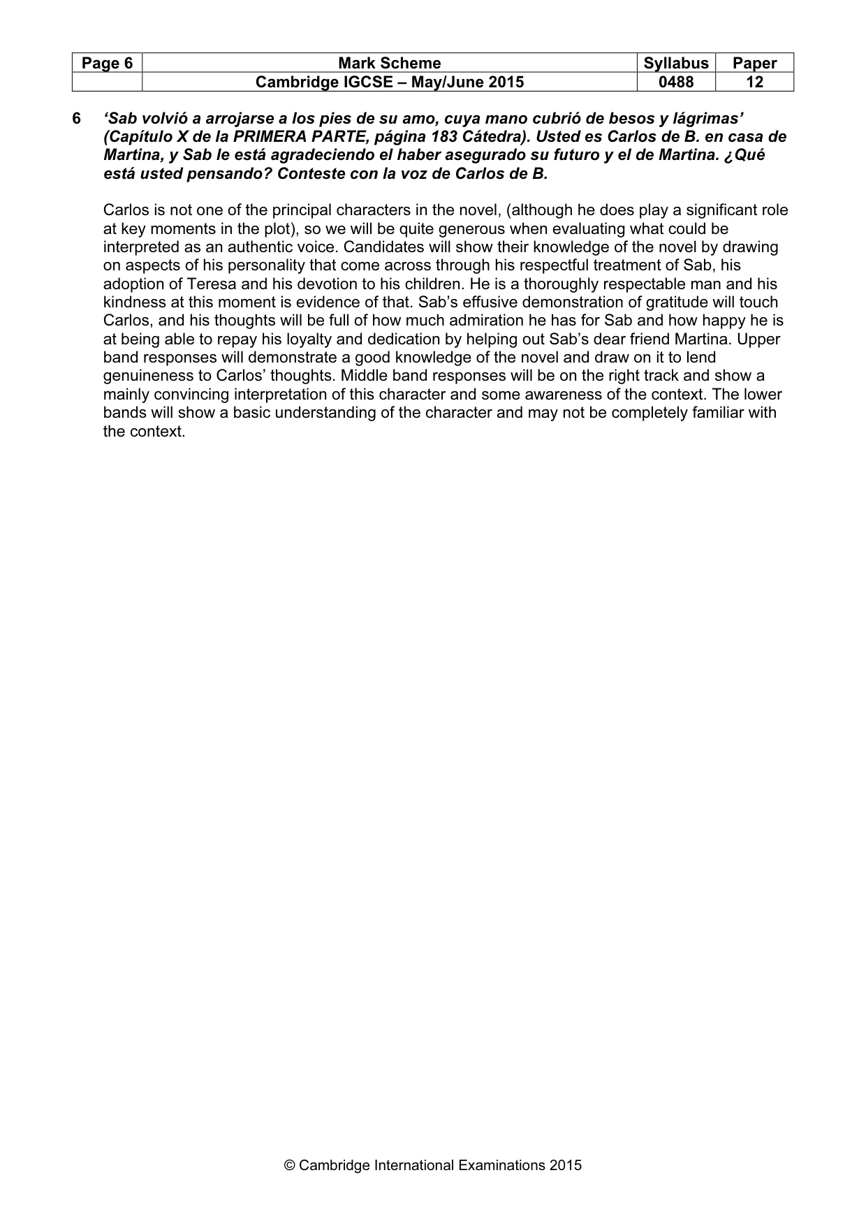 Mark scheme, page 6 of 19