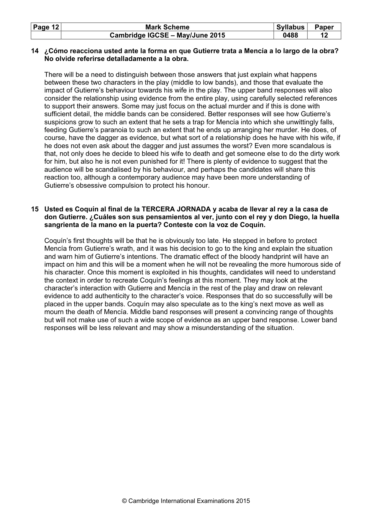 Mark scheme, page 12 of 19
