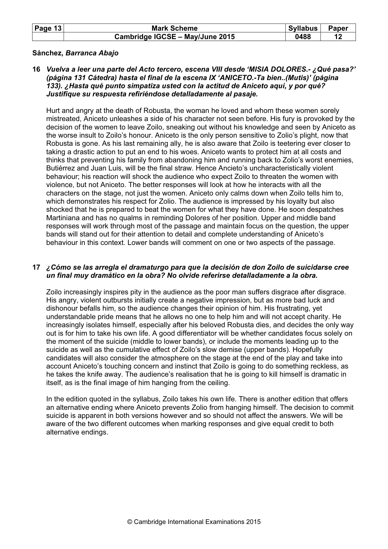 Mark scheme, page 13 of 19