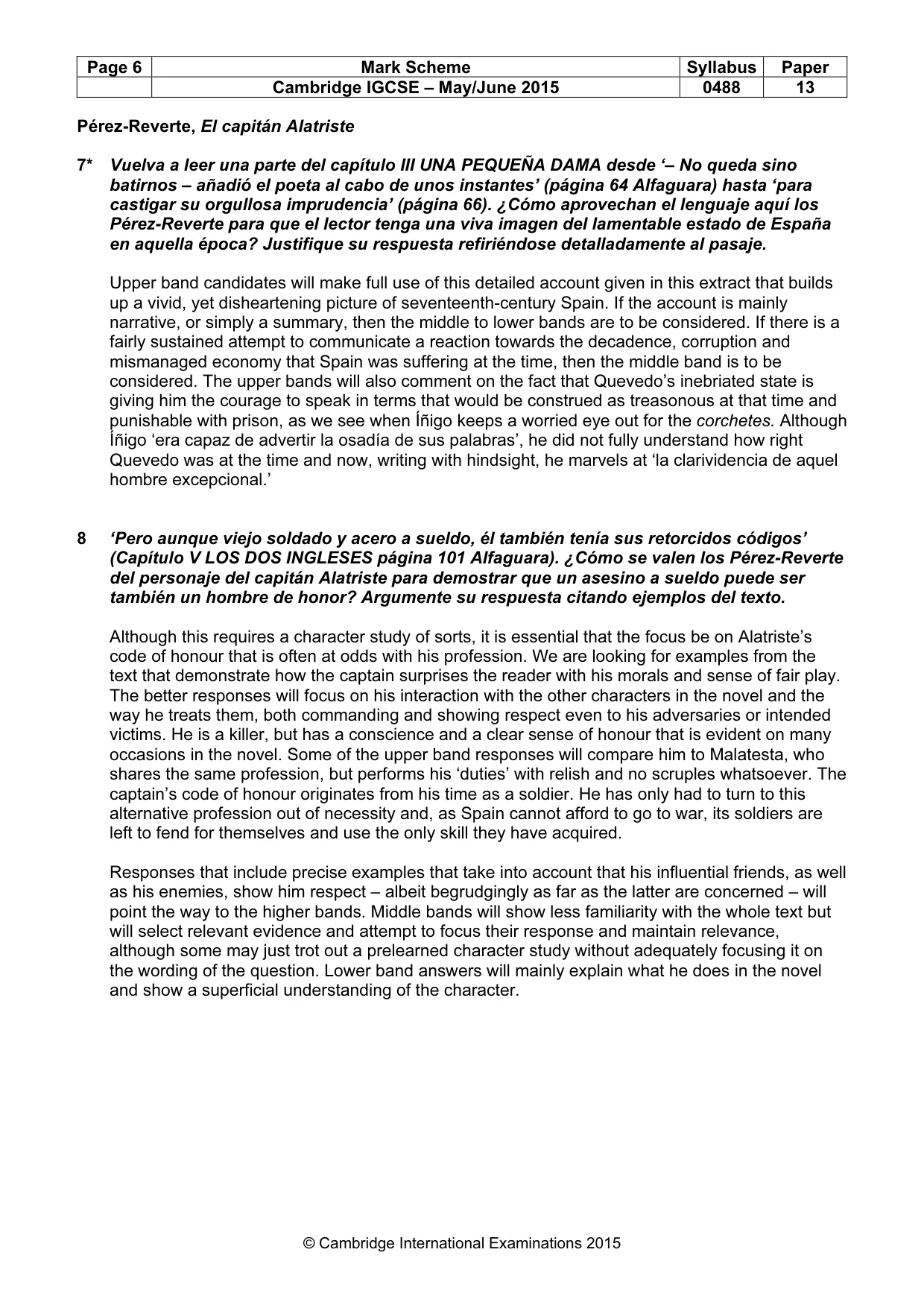 Mark scheme, page 6 of 17