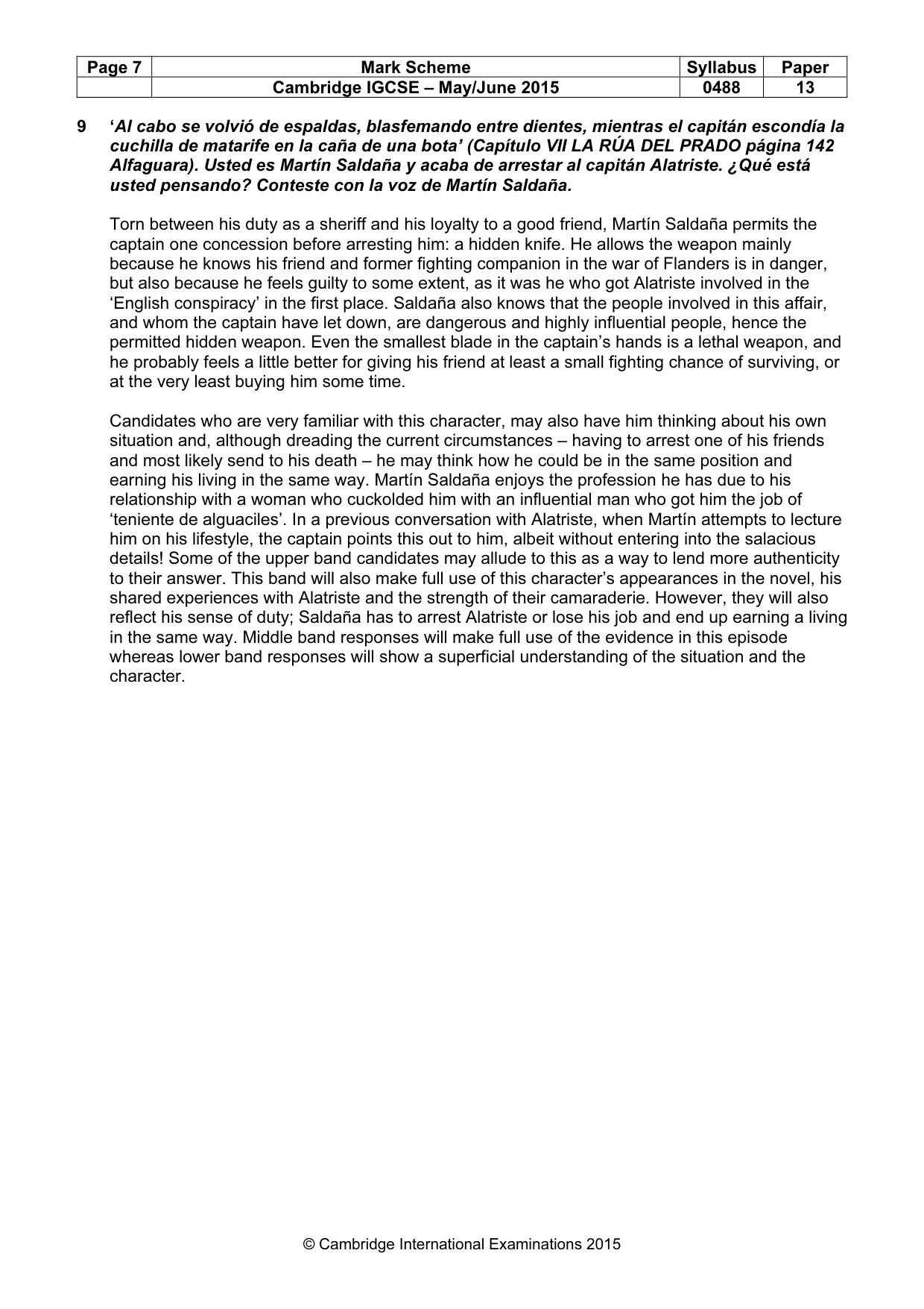 Mark scheme, page 7 of 17