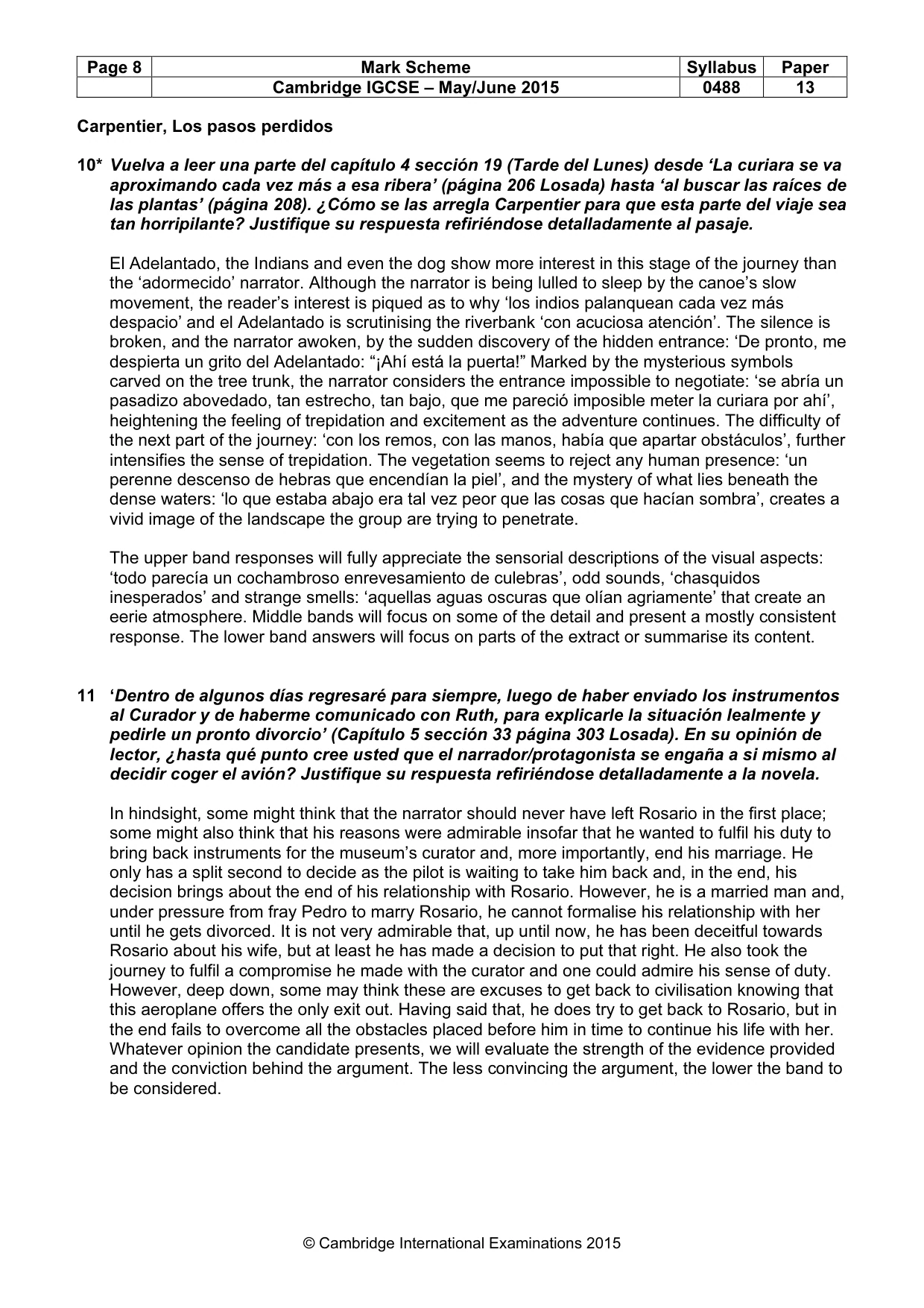 Mark scheme, page 8 of 17
