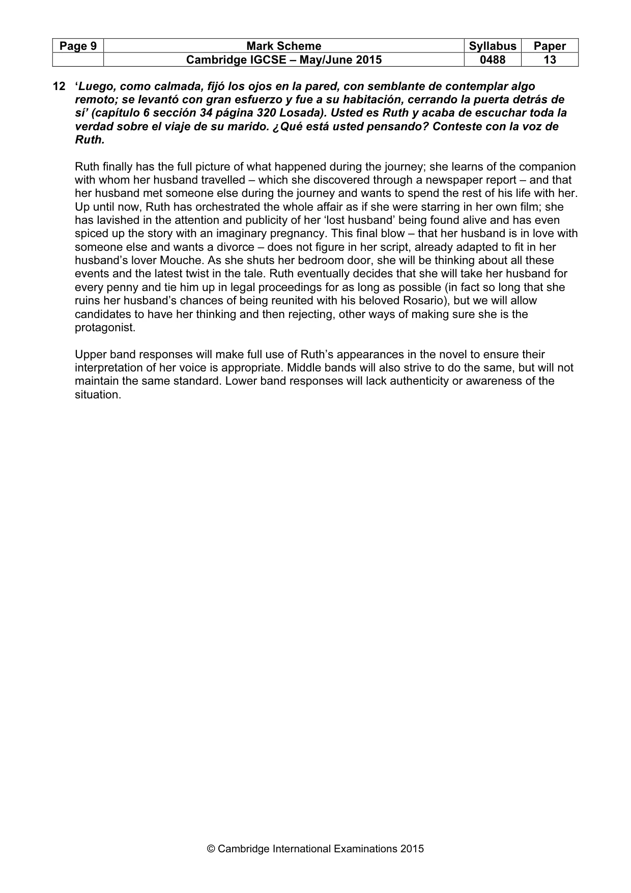 Mark scheme, page 9 of 17