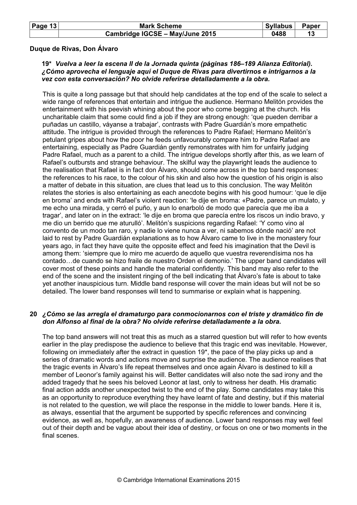 Mark scheme, page 13 of 17
