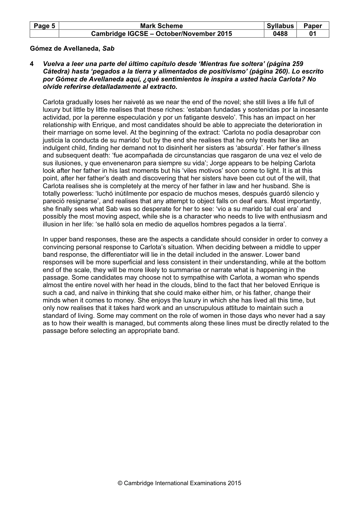 Mark scheme, page 5 of 18
