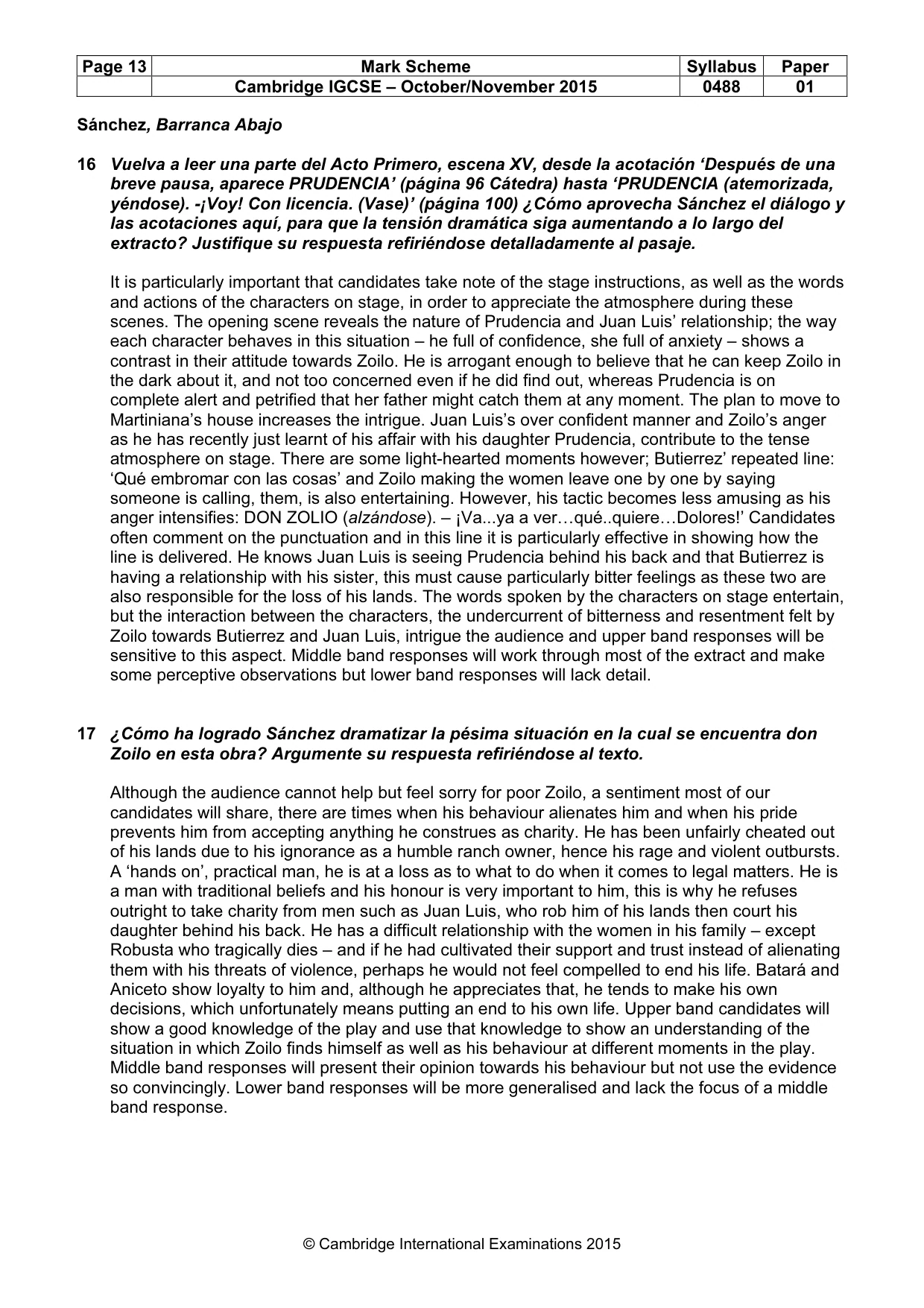Mark scheme, page 13 of 18