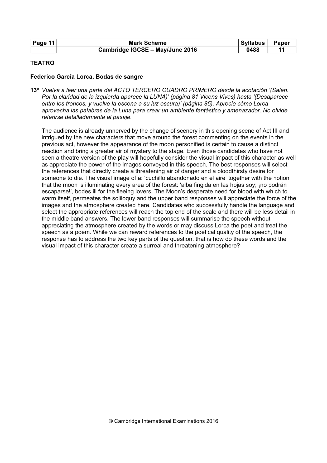 Mark scheme, page 11 of 19