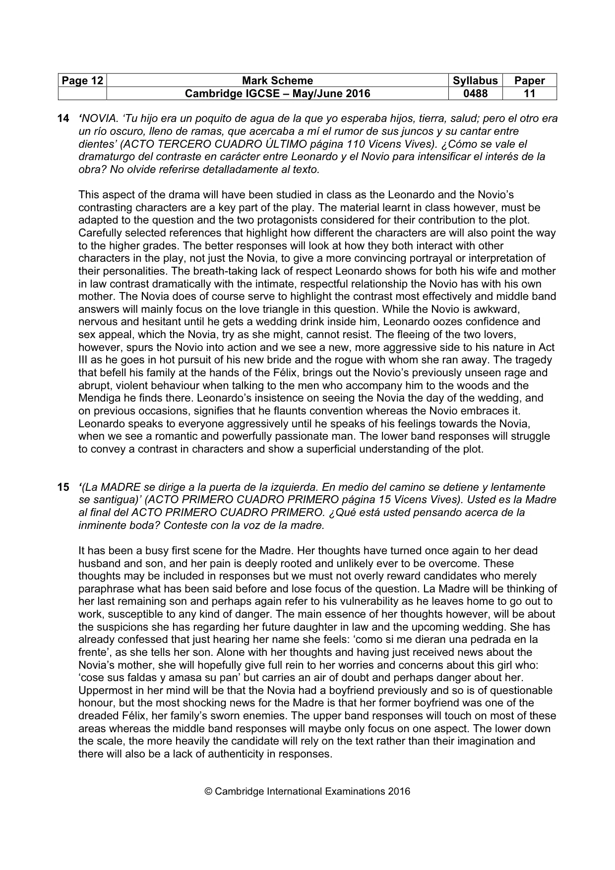 Mark scheme, page 12 of 19