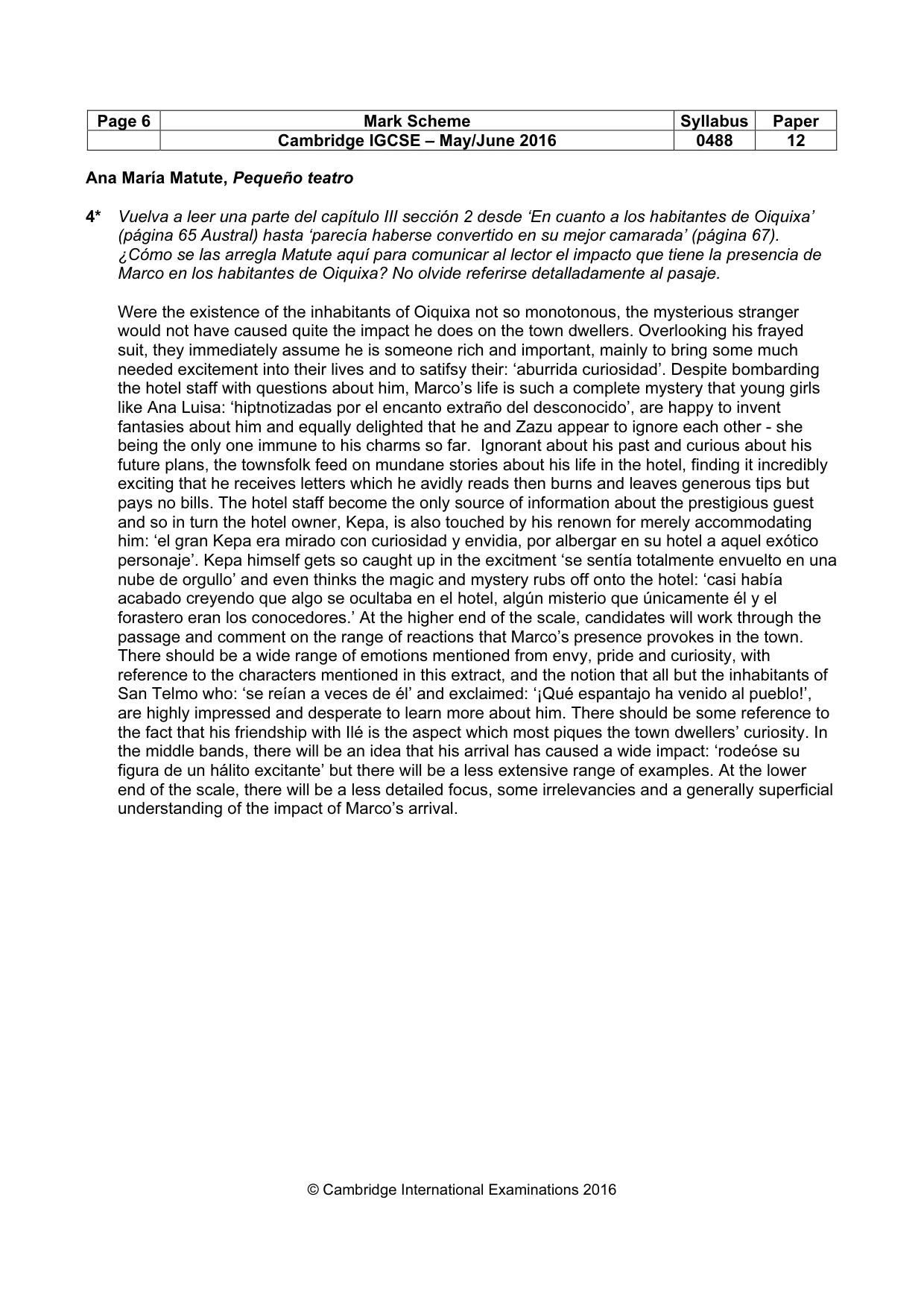 Mark scheme, page 6 of 19