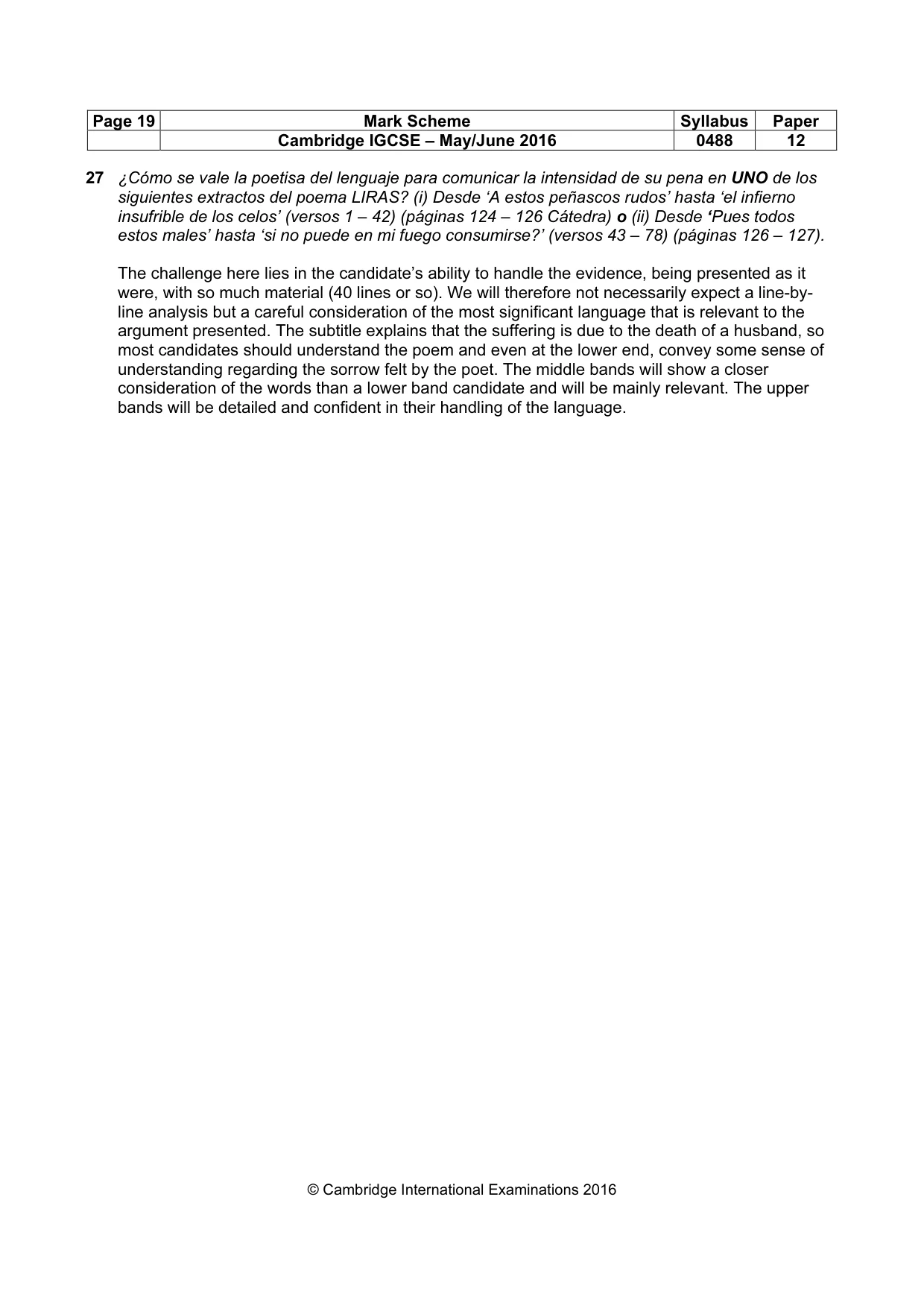 Mark scheme, page 19 of 19