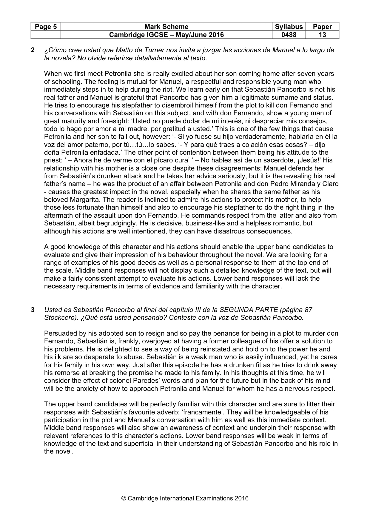 Mark scheme, page 5 of 18