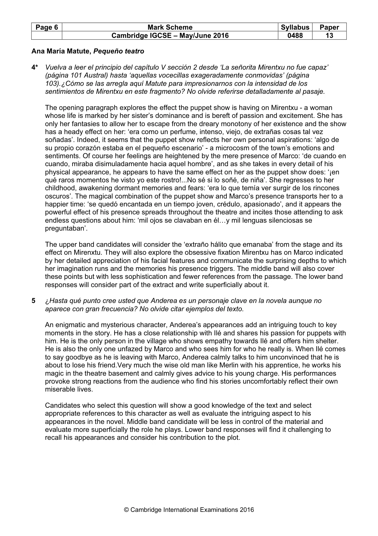 Mark scheme, page 6 of 18