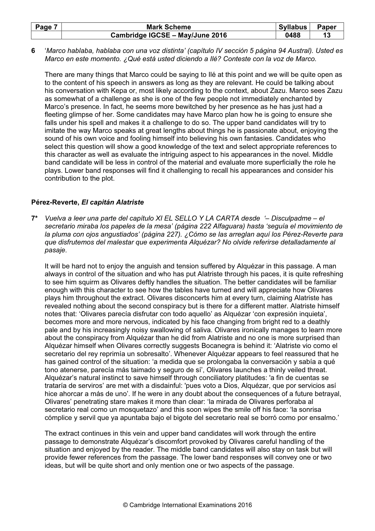 Mark scheme, page 7 of 18