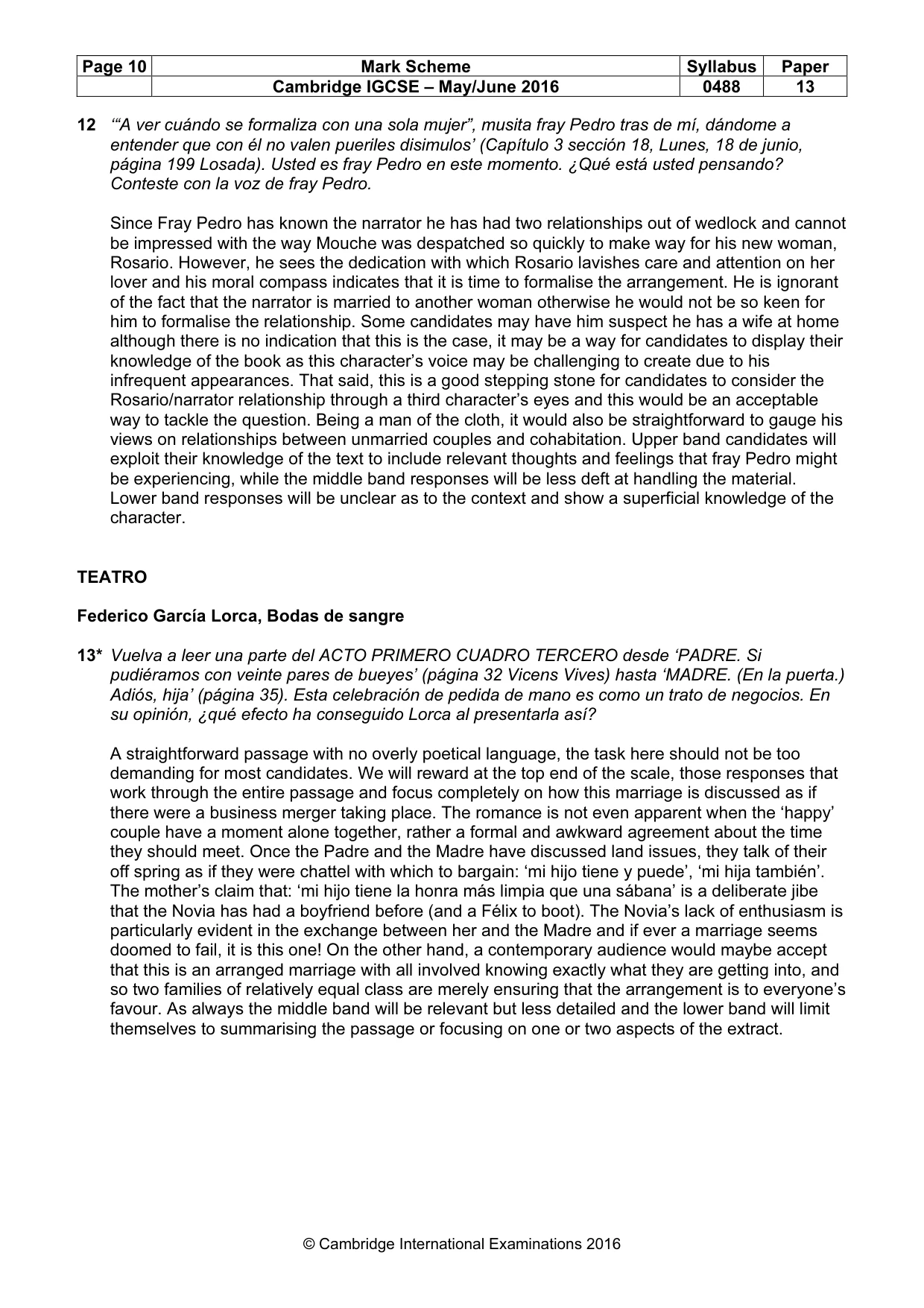 Mark scheme, page 10 of 18