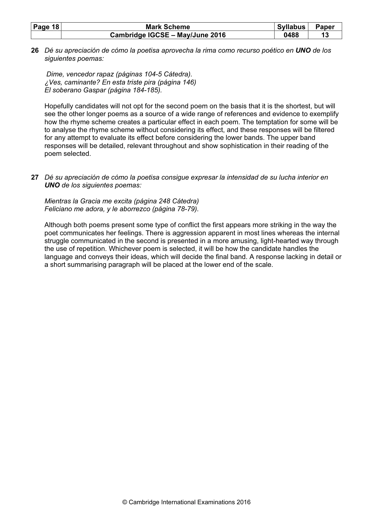 Mark scheme, page 18 of 18