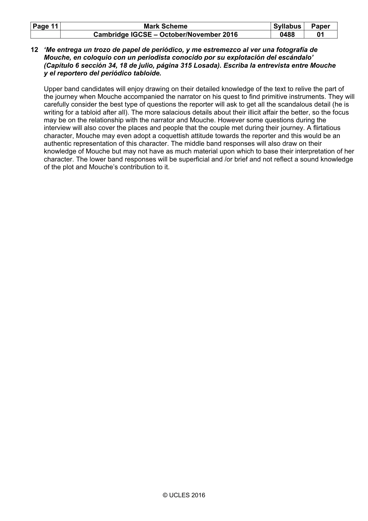 Mark scheme, page 11 of 19