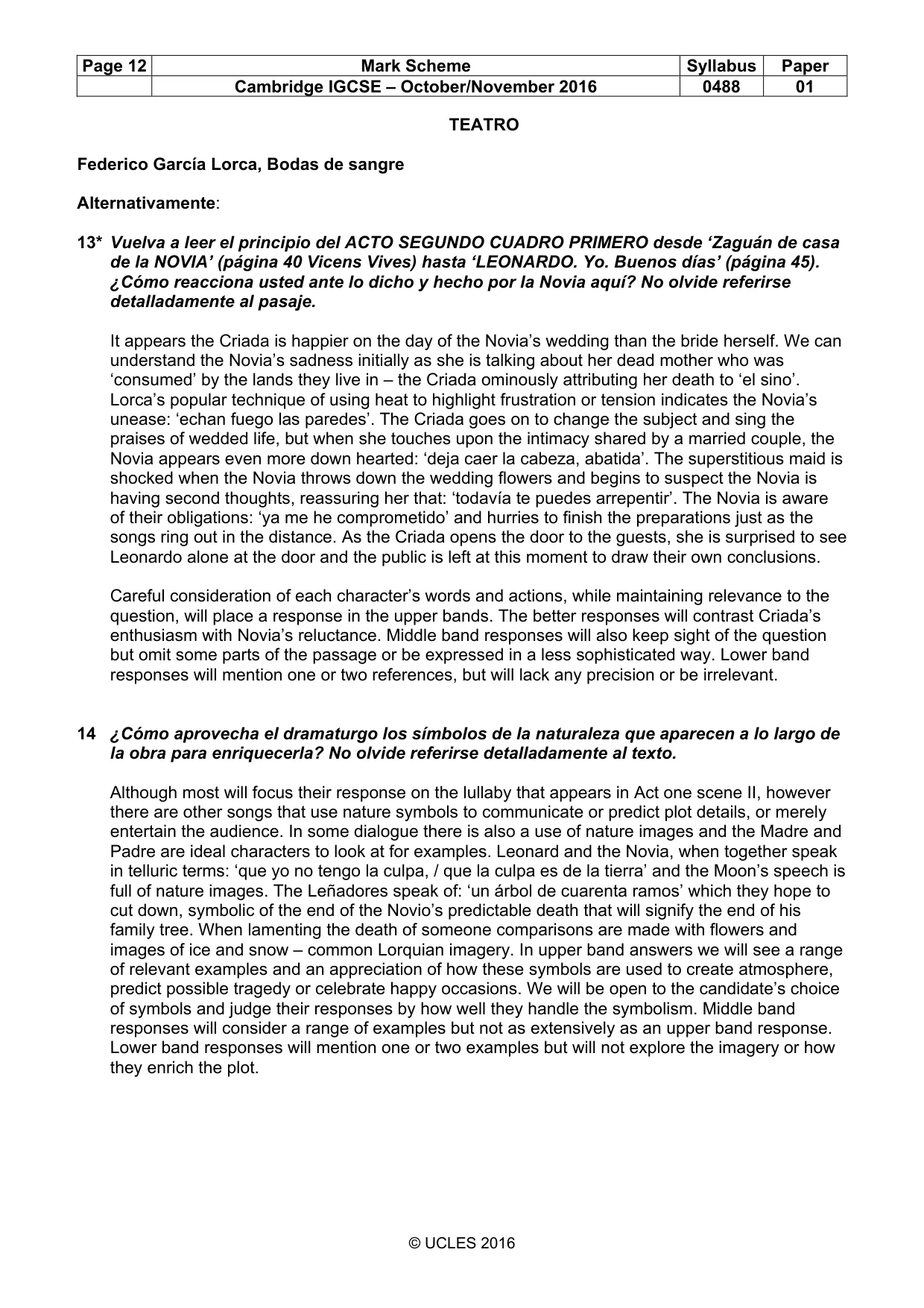 Mark scheme, page 12 of 19