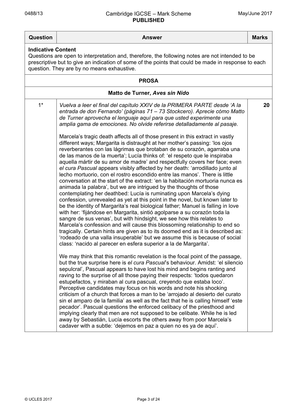 Mark scheme, page 3 of 24