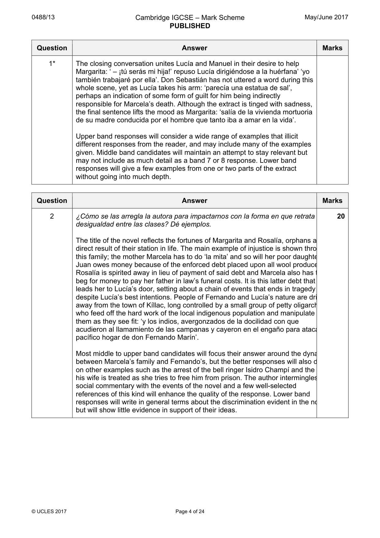 Mark scheme, page 4 of 24