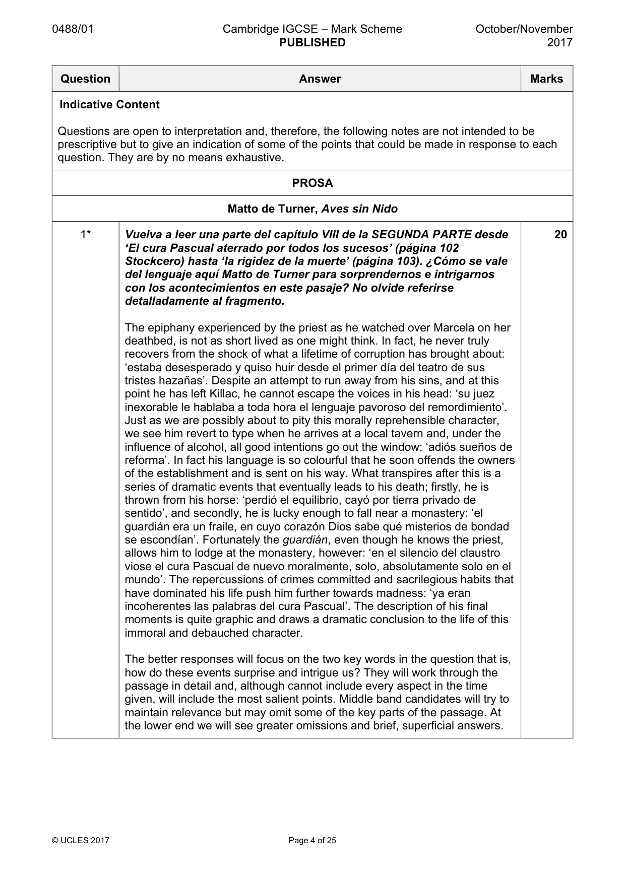 Mark scheme, page 4 of 25