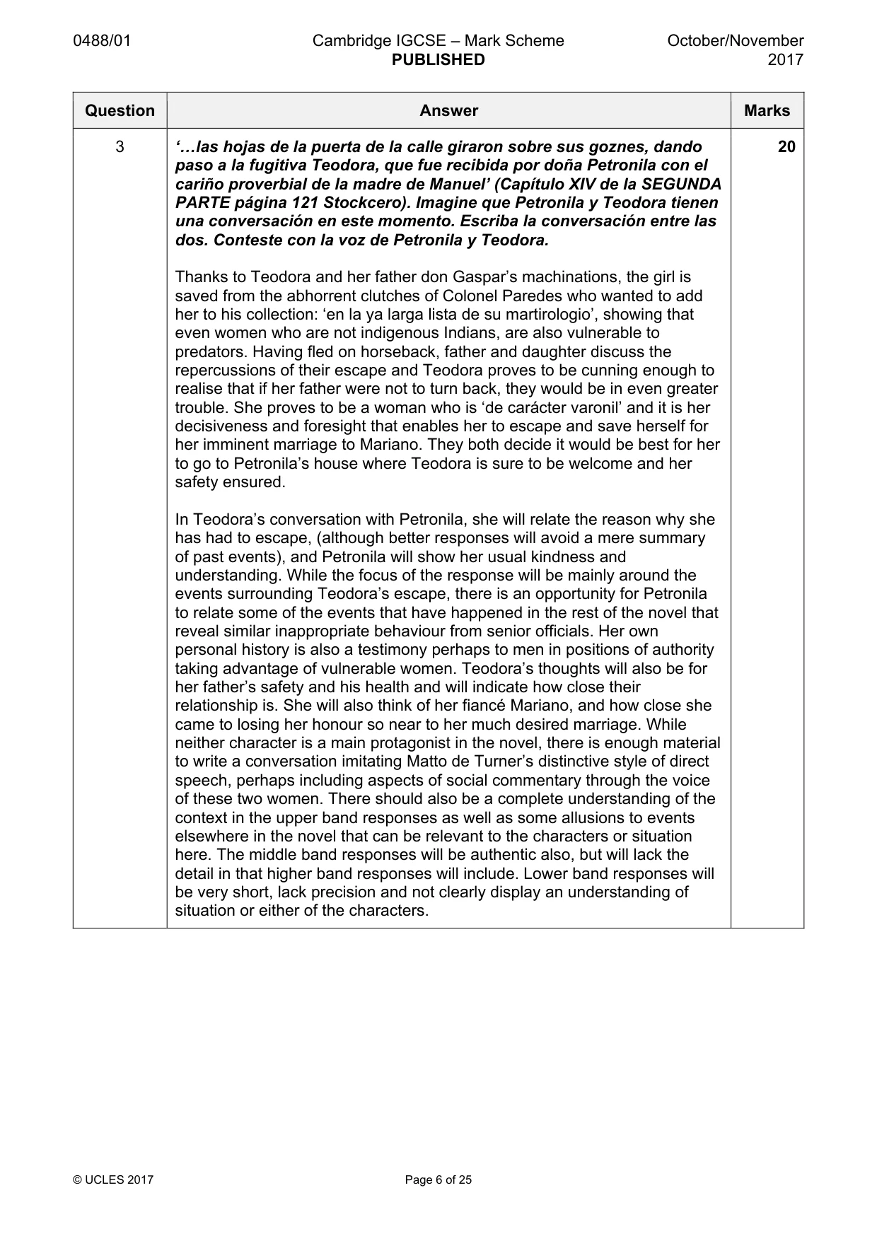 Mark scheme, page 6 of 25