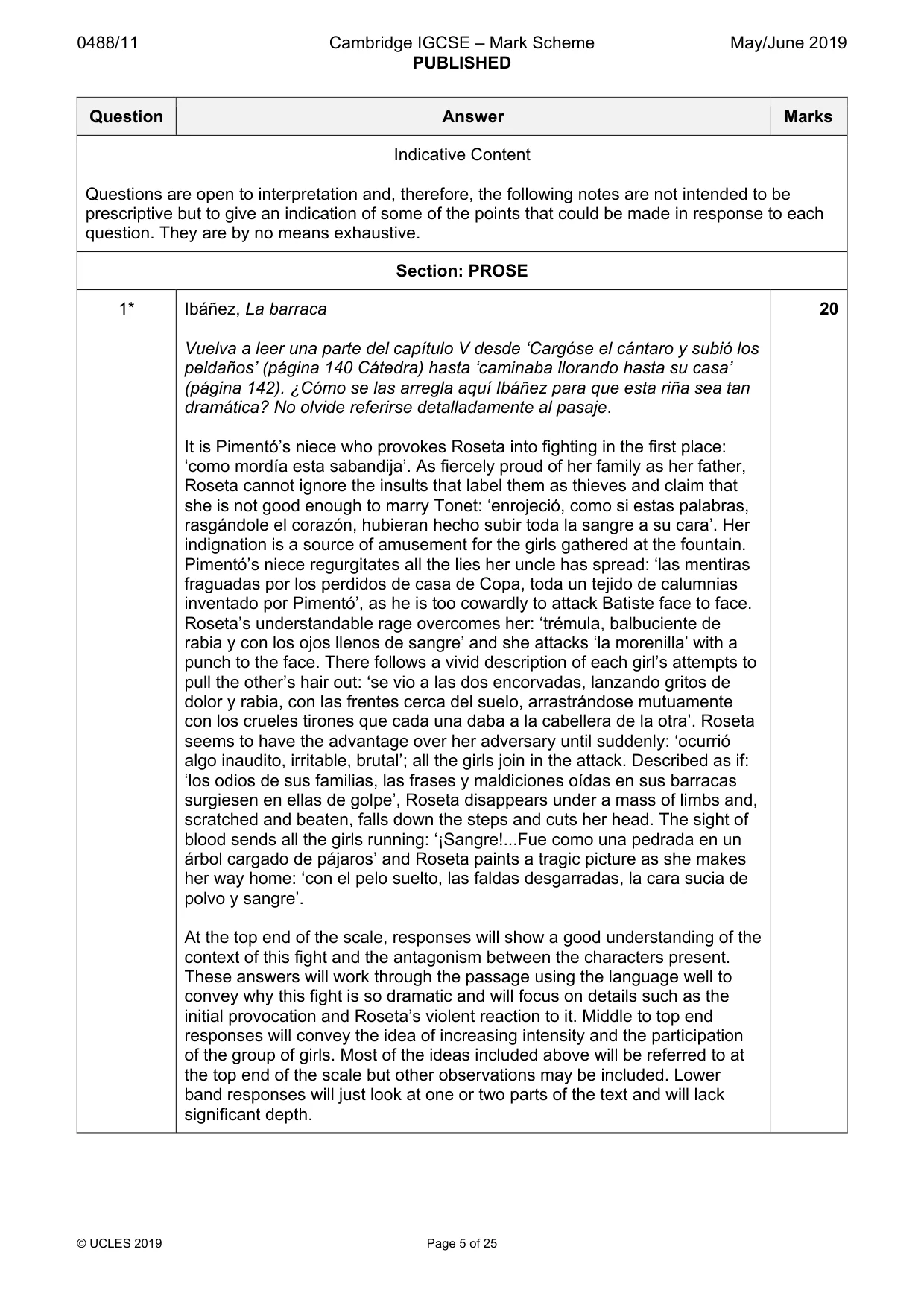 Mark scheme, page 5 of 25