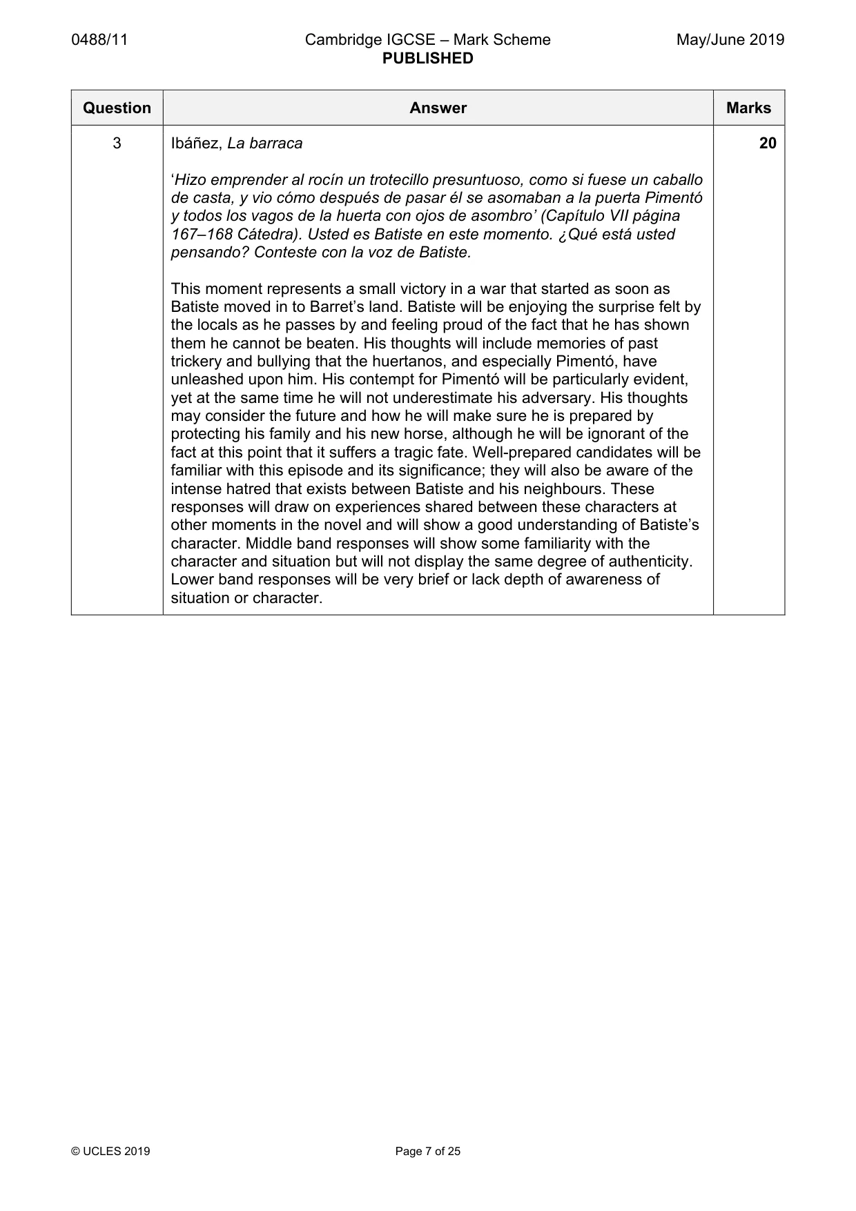 Mark scheme, page 7 of 25
