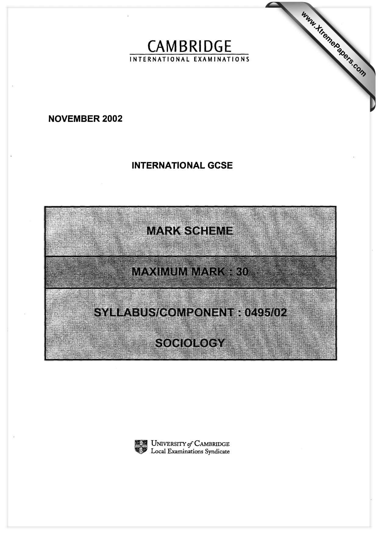 Mark scheme, page 1 of 4