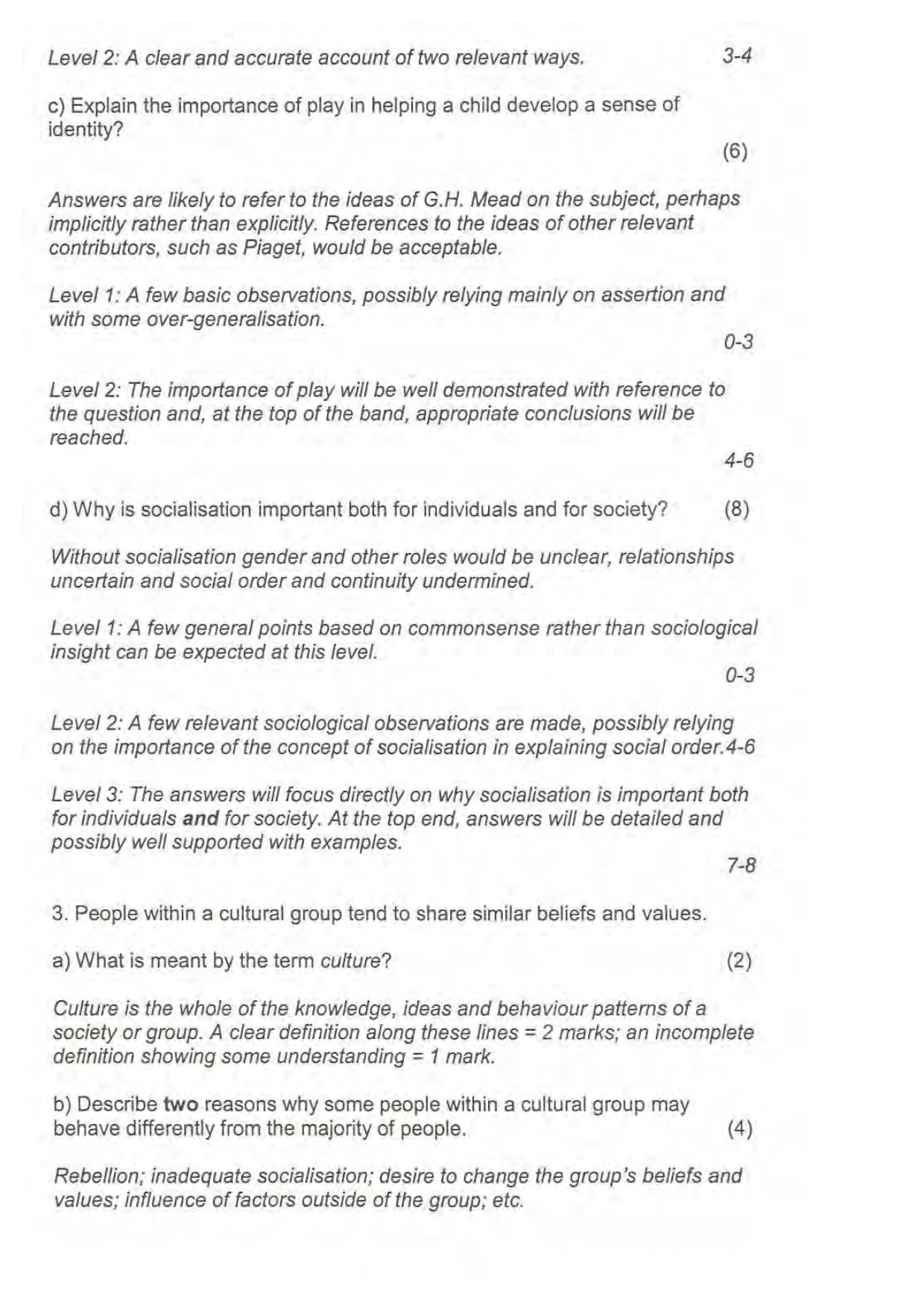 Mark scheme, page 7 of 13