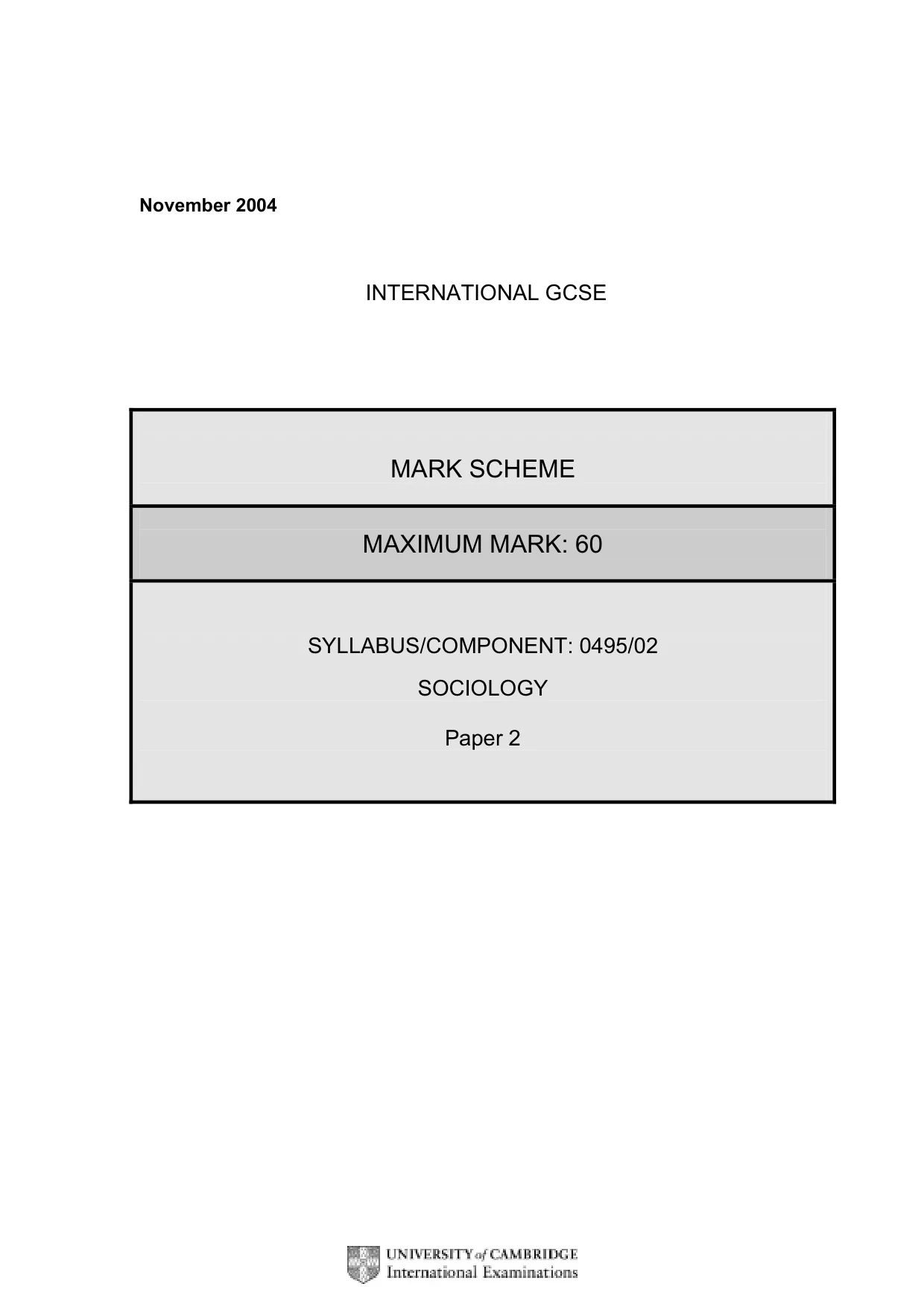 Mark scheme, page 3 of 11