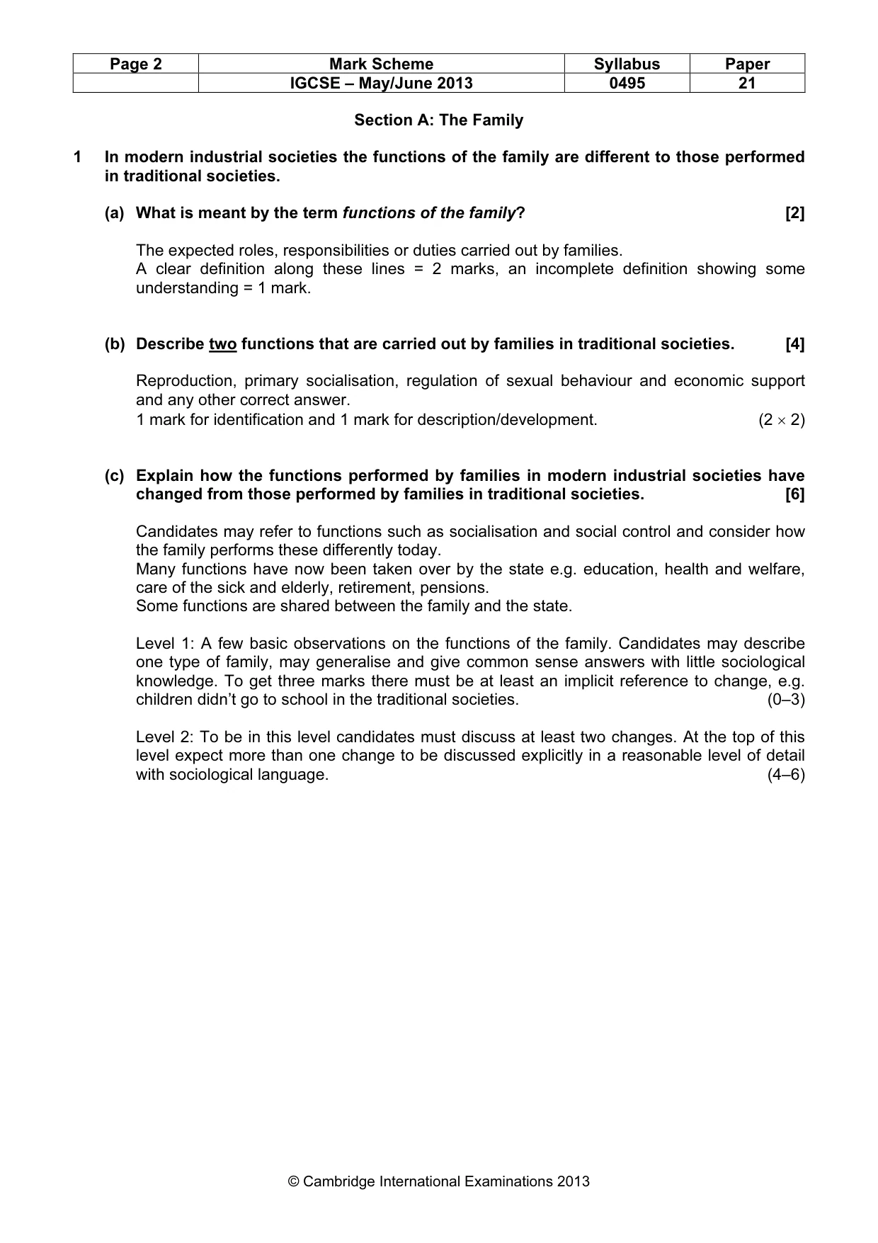 Mark scheme, page 2 of 14