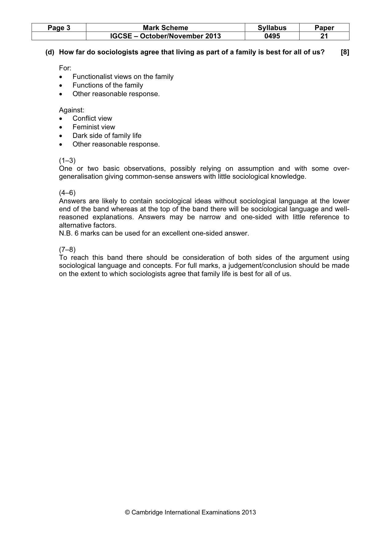 Mark scheme, page 3 of 17