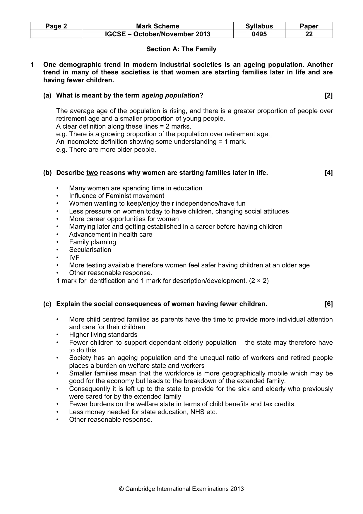 Mark scheme, page 2 of 17