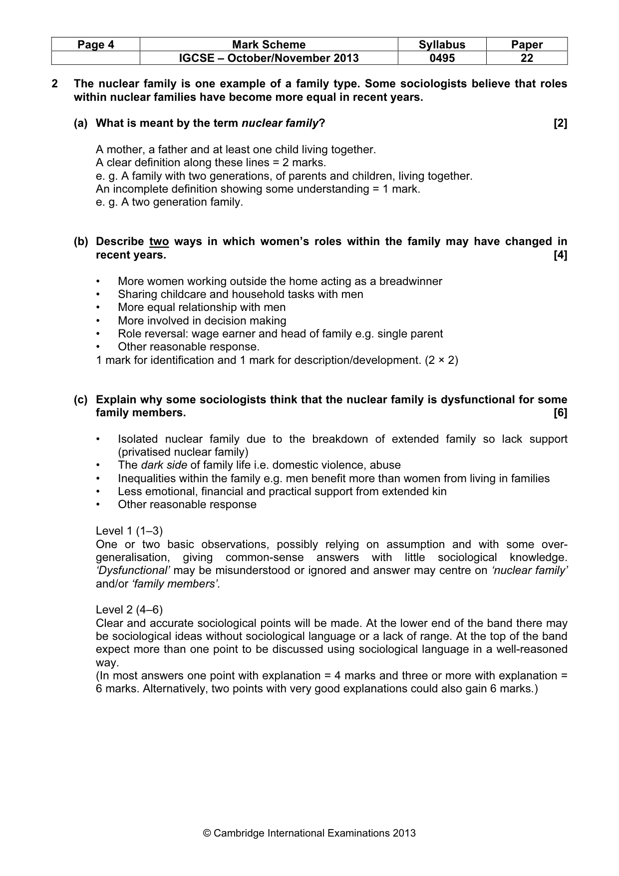 Mark scheme, page 4 of 17