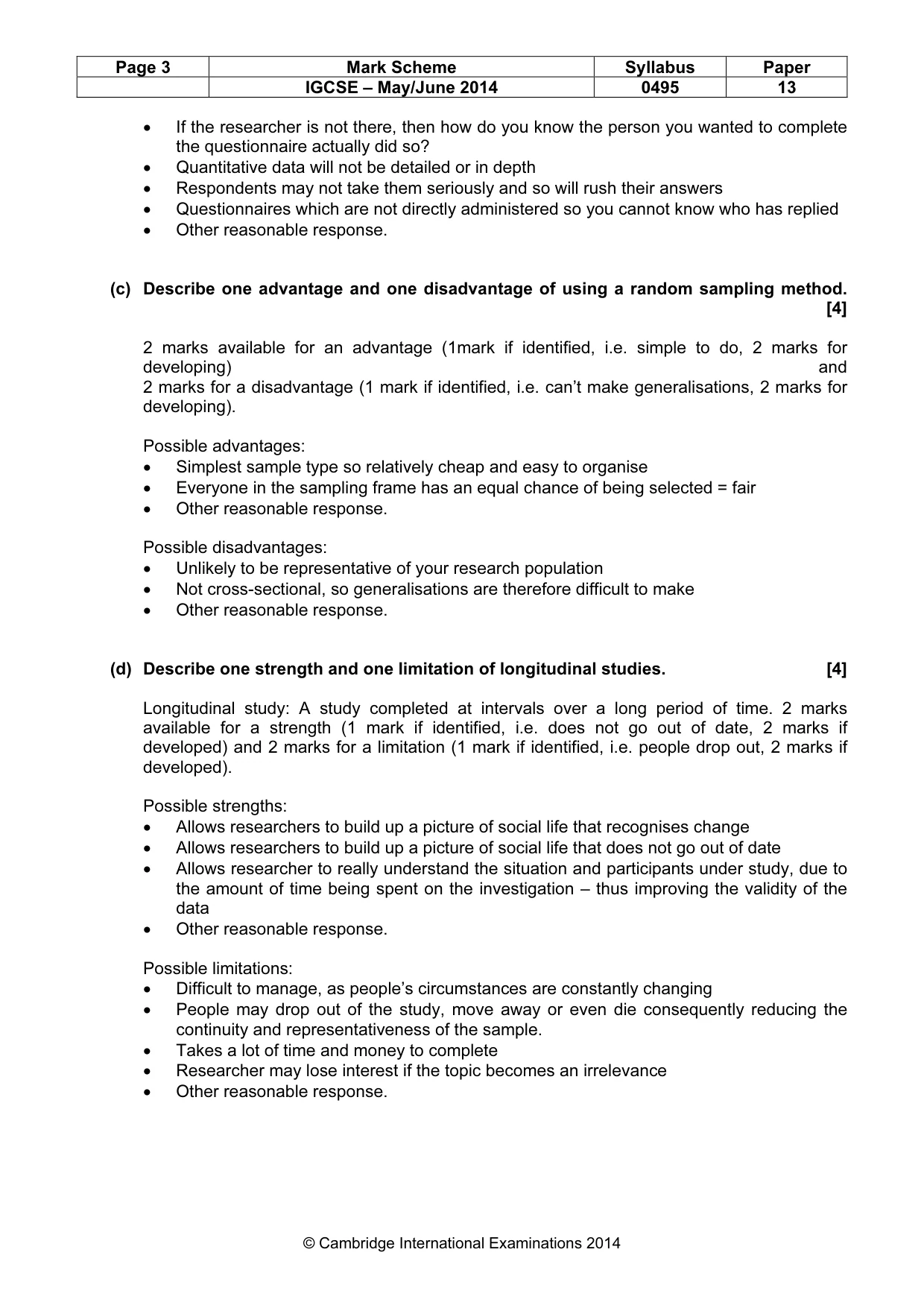 Mark scheme, page 3 of 17
