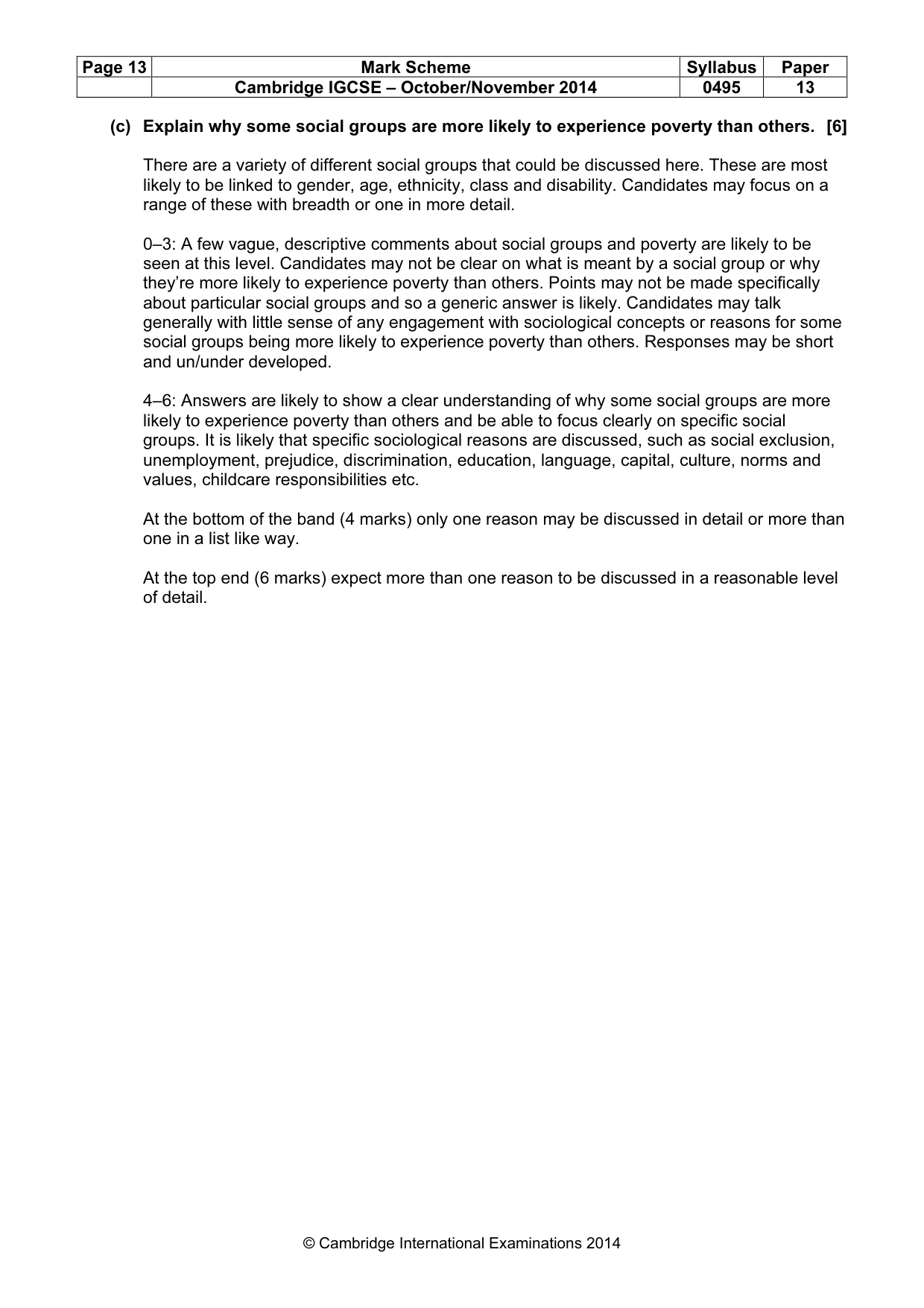 Mark scheme, page 13 of 23