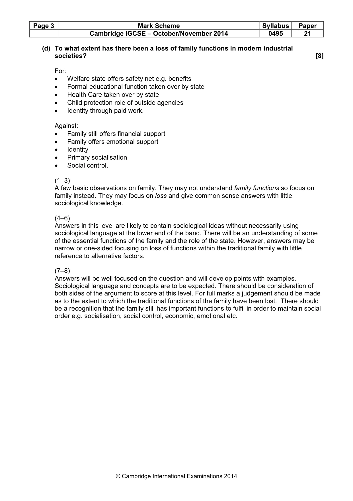 Mark scheme, page 3 of 17