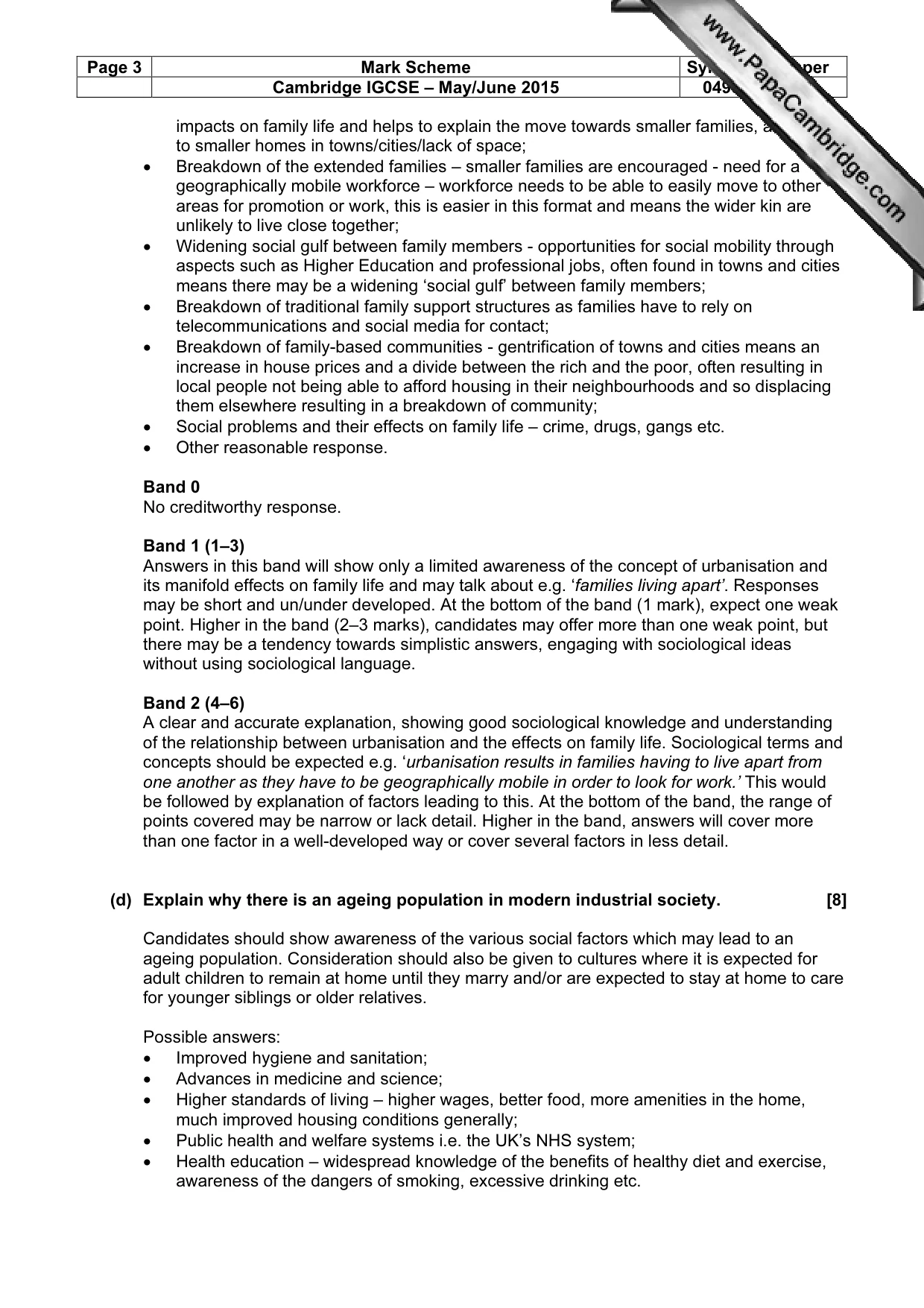 Mark scheme, page 3 of 19