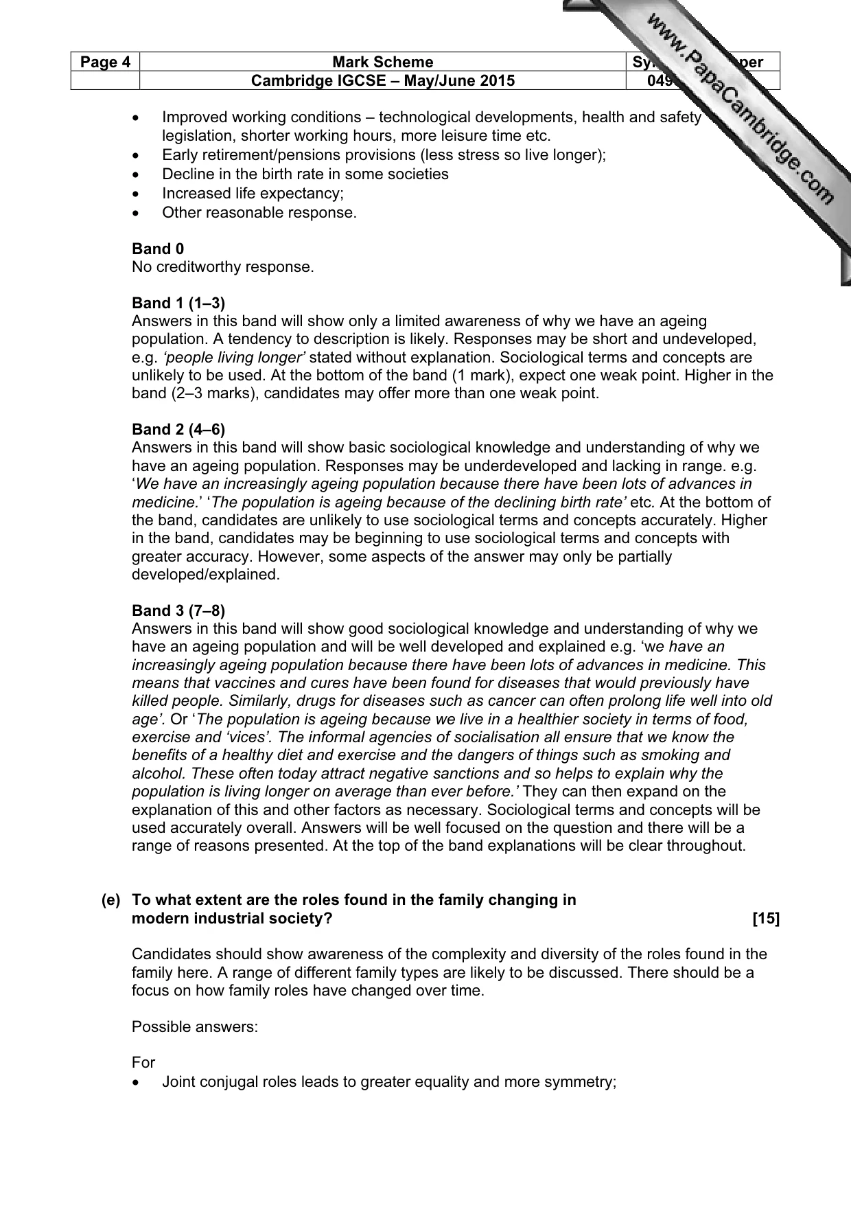 Mark scheme, page 4 of 19