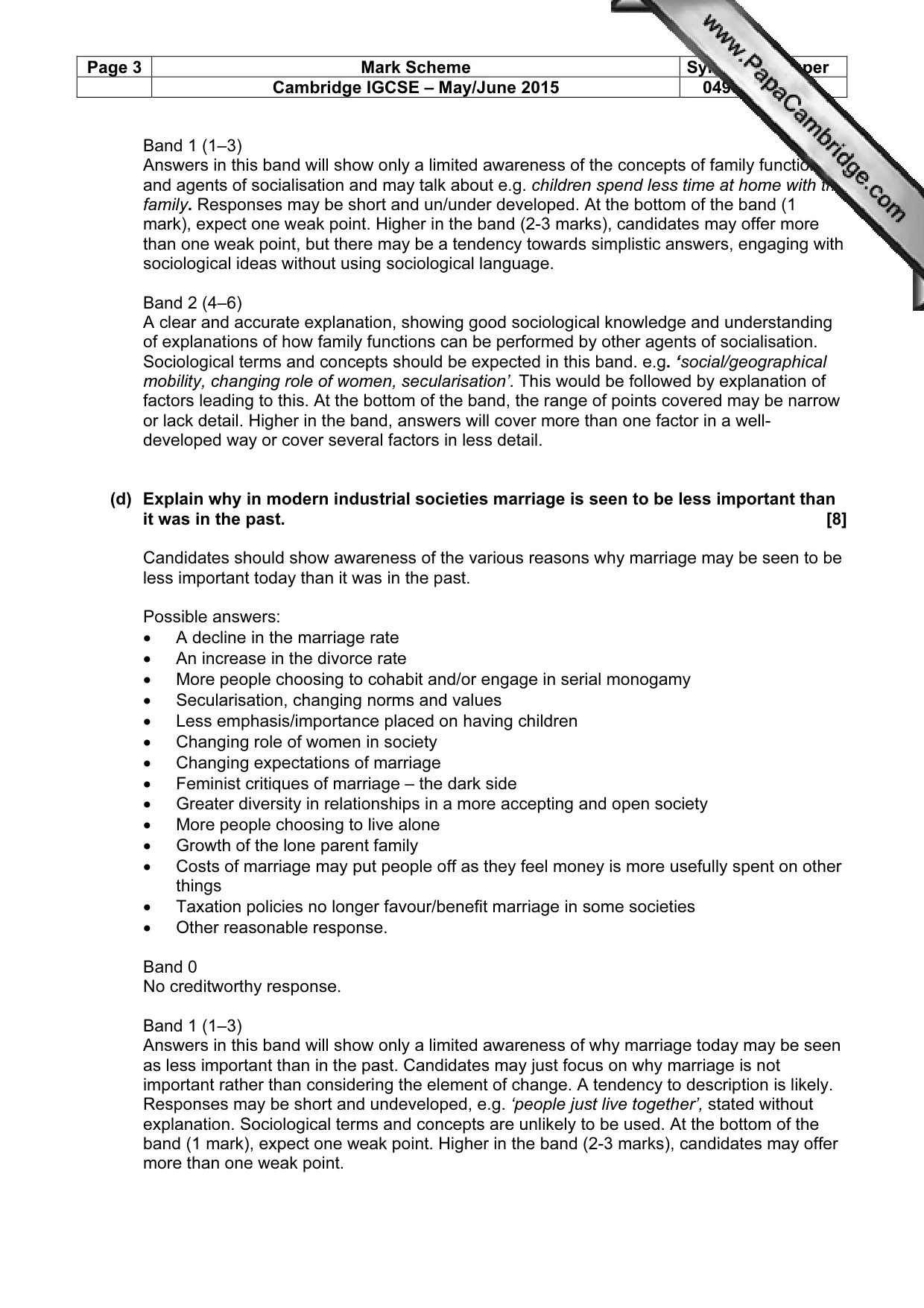 Mark scheme, page 3 of 22