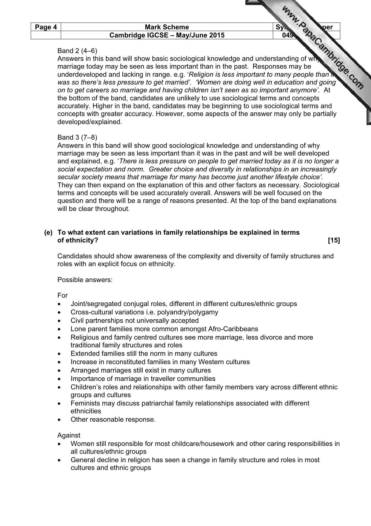 Mark scheme, page 4 of 22